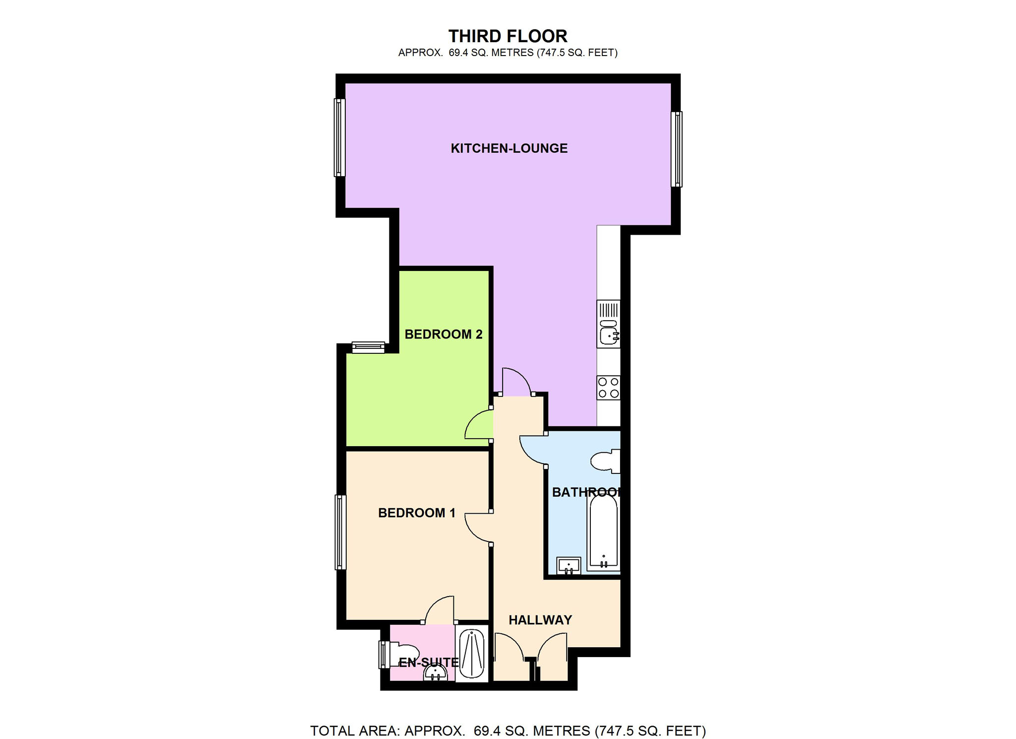 2 Bedrooms Flat to rent in 104 Choumert Road, London, London SE15