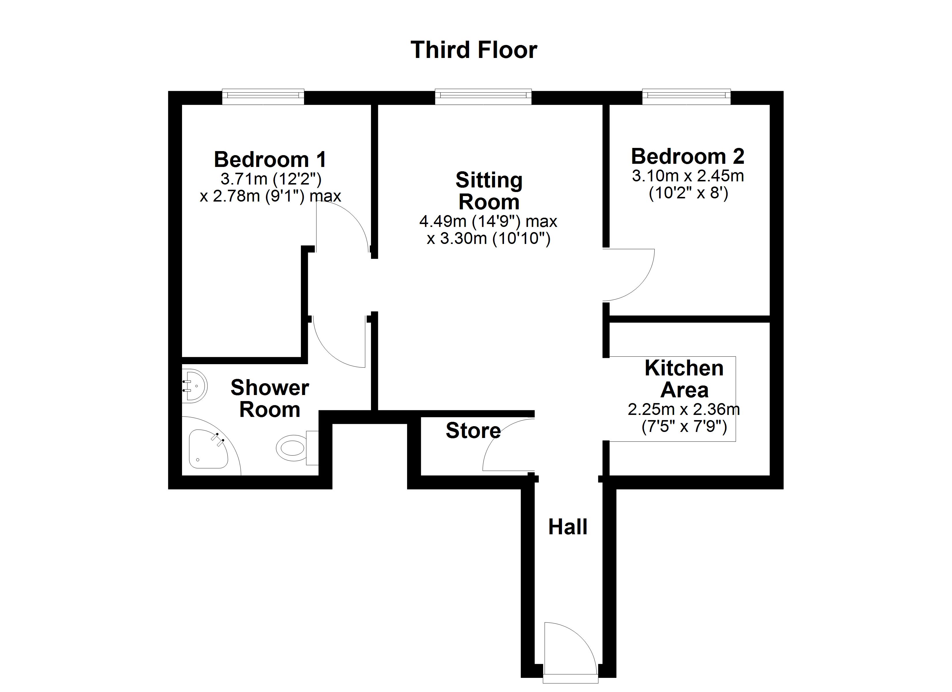 196, St. Ann's Close, Tyne and Wear floorplan