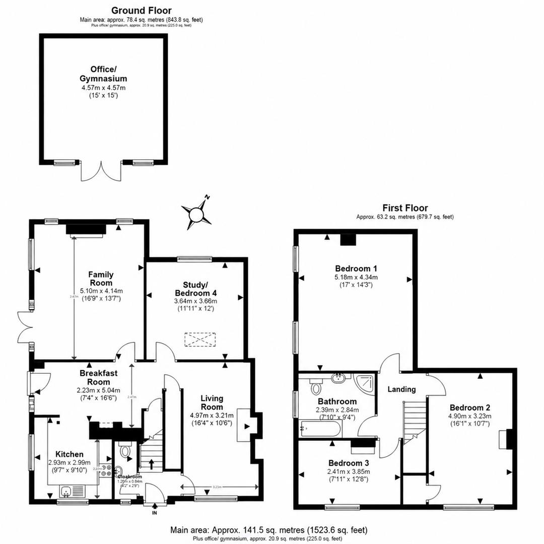 13, Red Oaks Mead, Theydon Bois floorplan