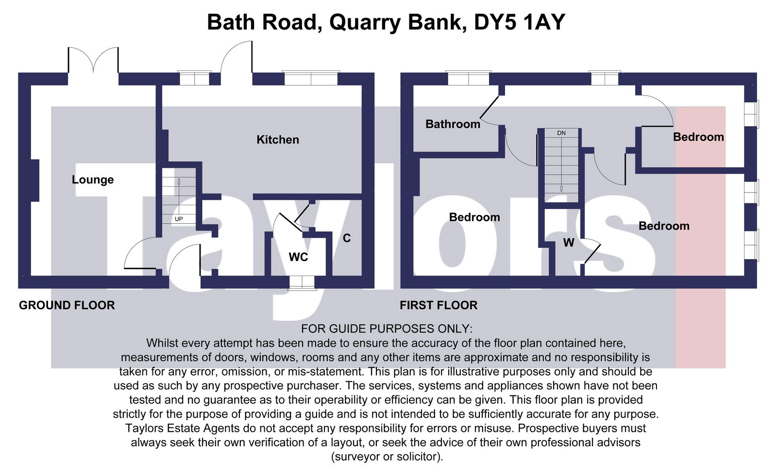 22, Bath Road, Brierley Hill floorplan