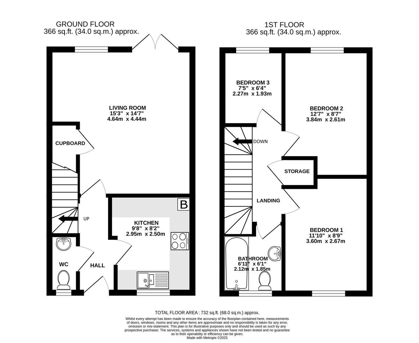 6, Llwyn Melin, Abergavenny floorplan