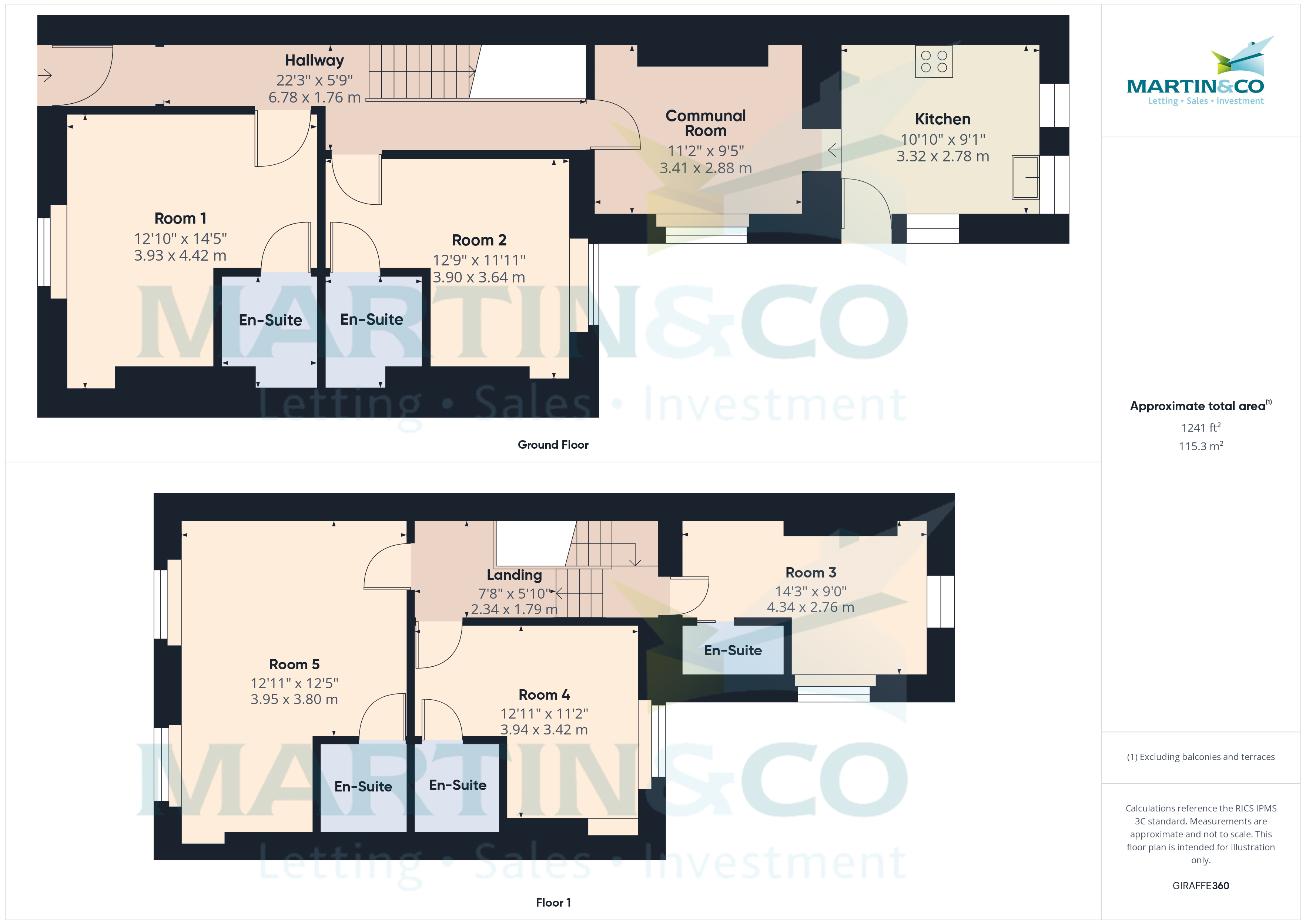 Room 3, 44, Clarence Place, Plymouth floorplan