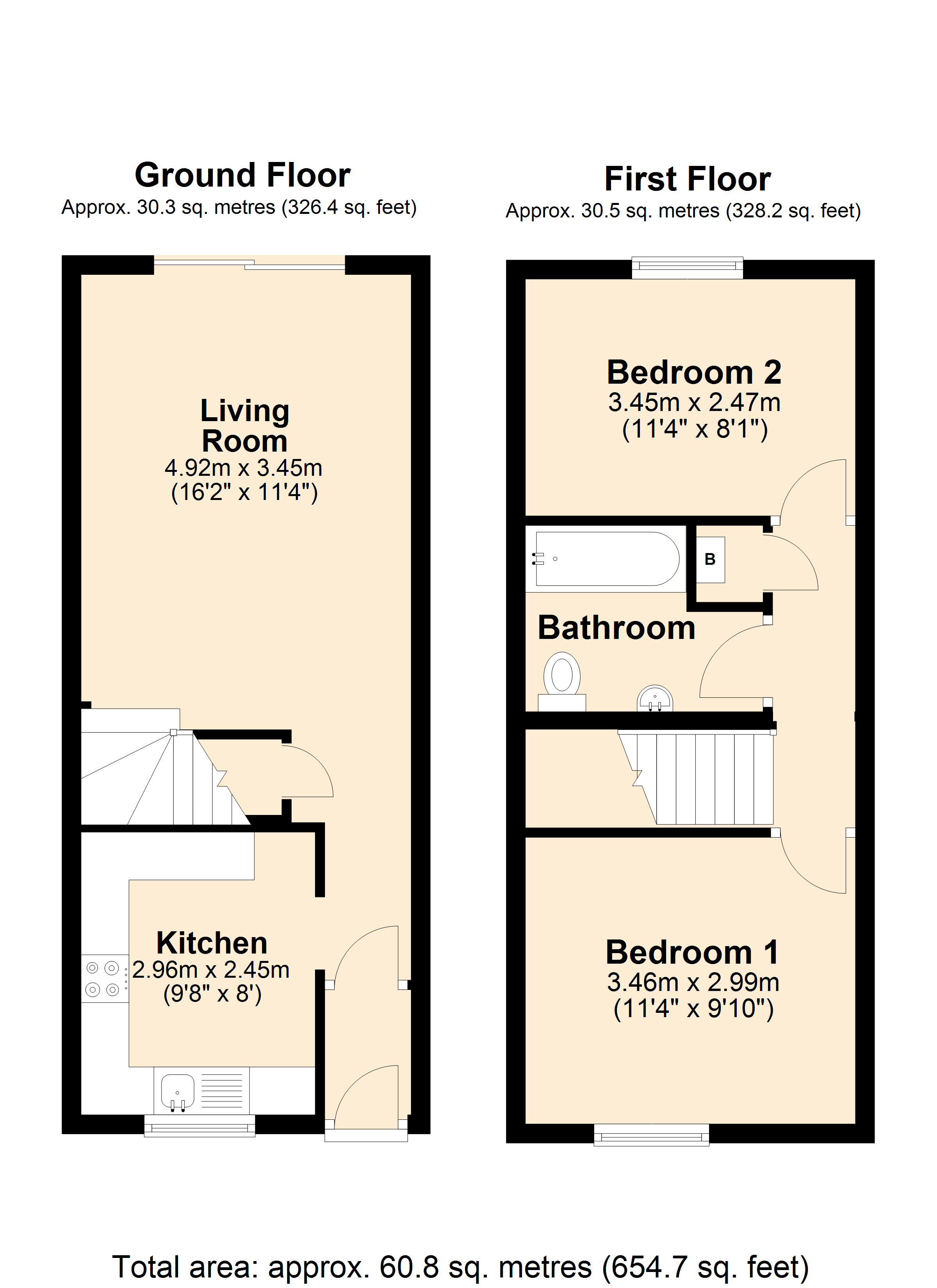 12, Fourways Close, Somerset floorplan