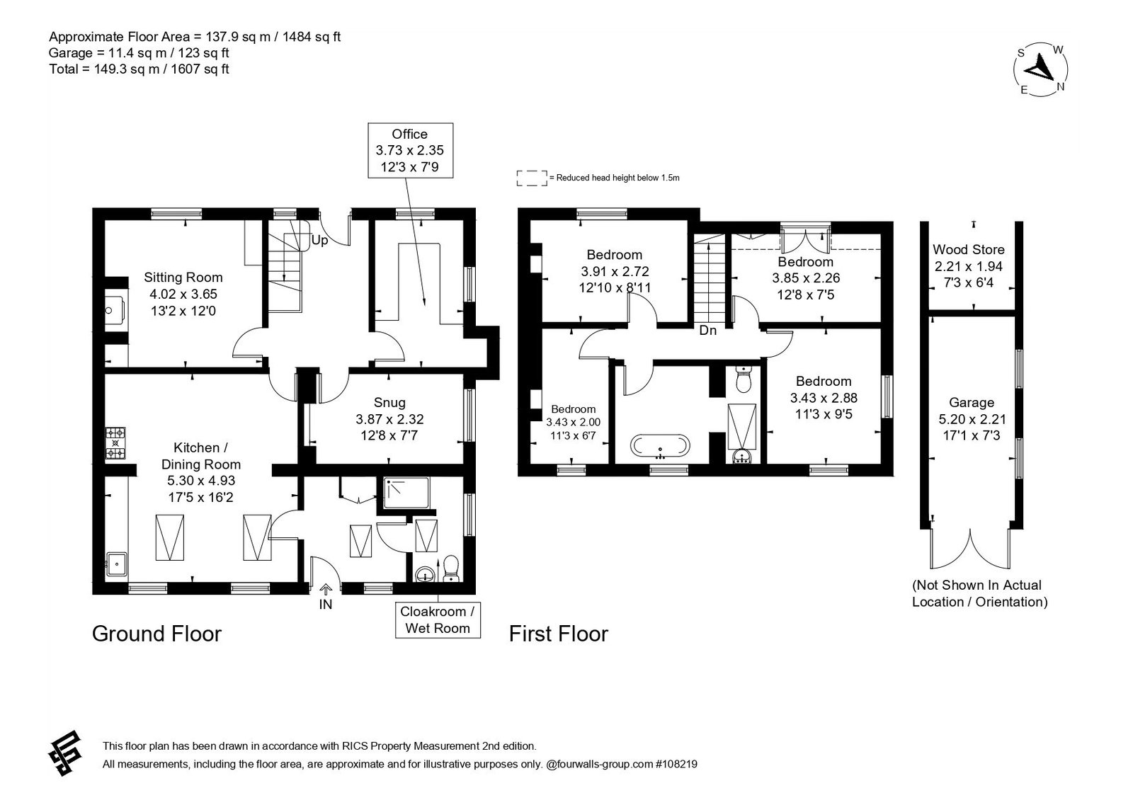 Farm Cottages,1, Welveland Lane, Gloucester floorplan
