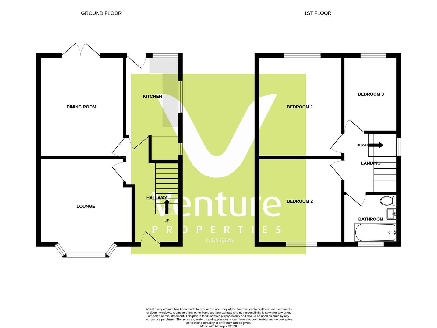 19, Holmlands Road, Darlington floorplan