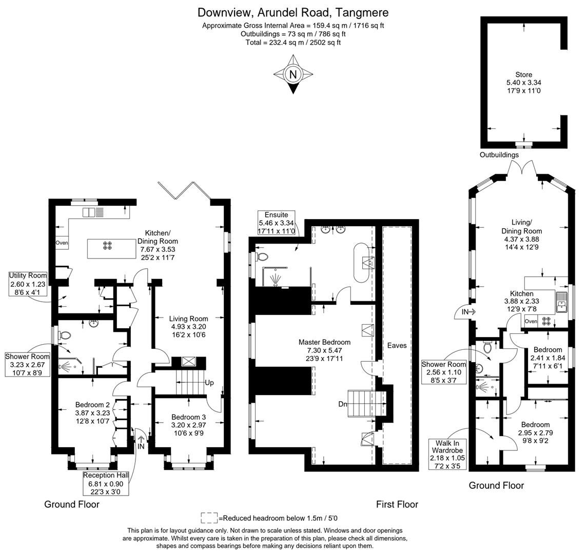 Downview, 2, Arundel Road, Chichester floorplan