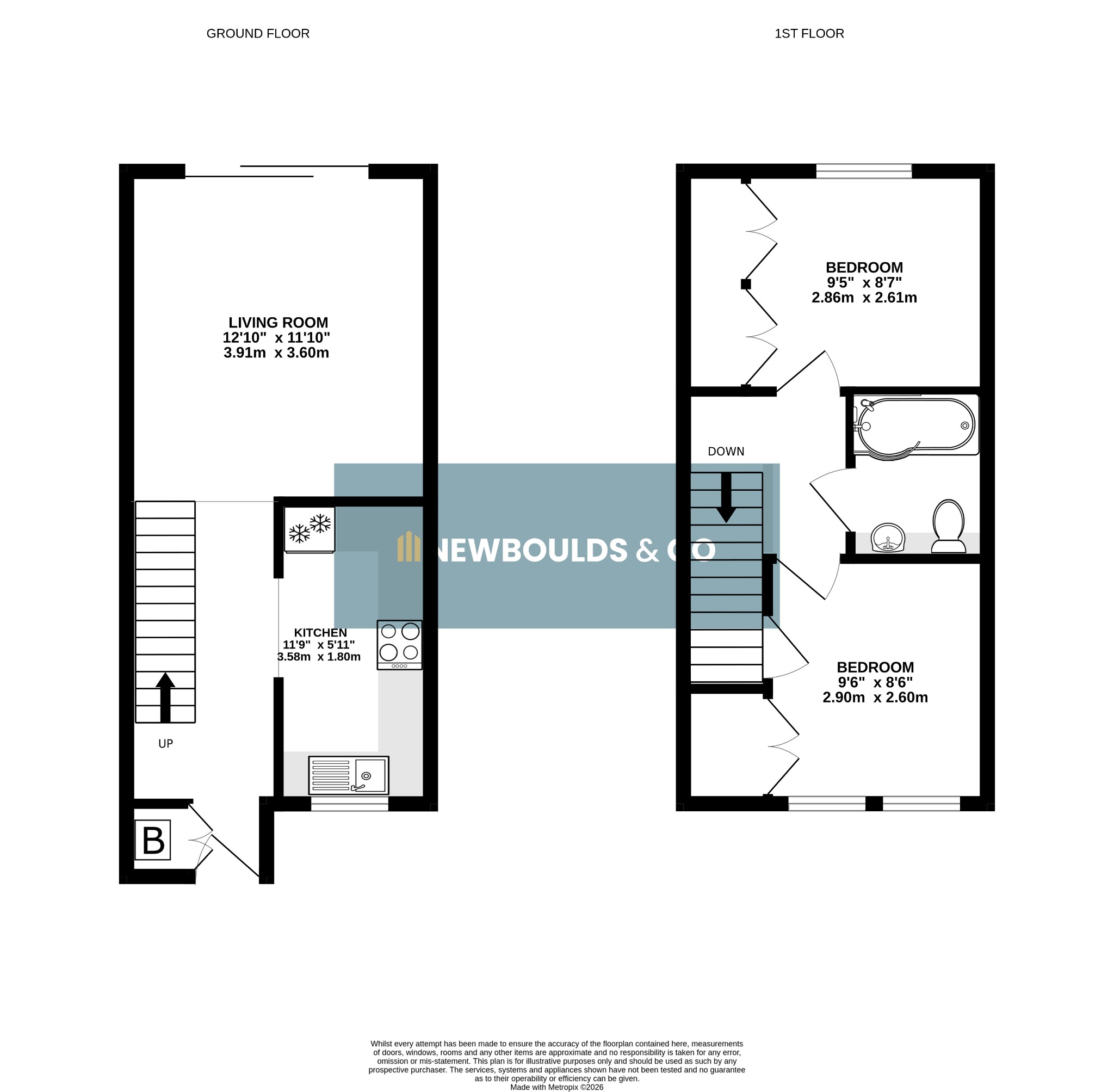 16 Mitre Close, Shepperton, Surrey floorplan