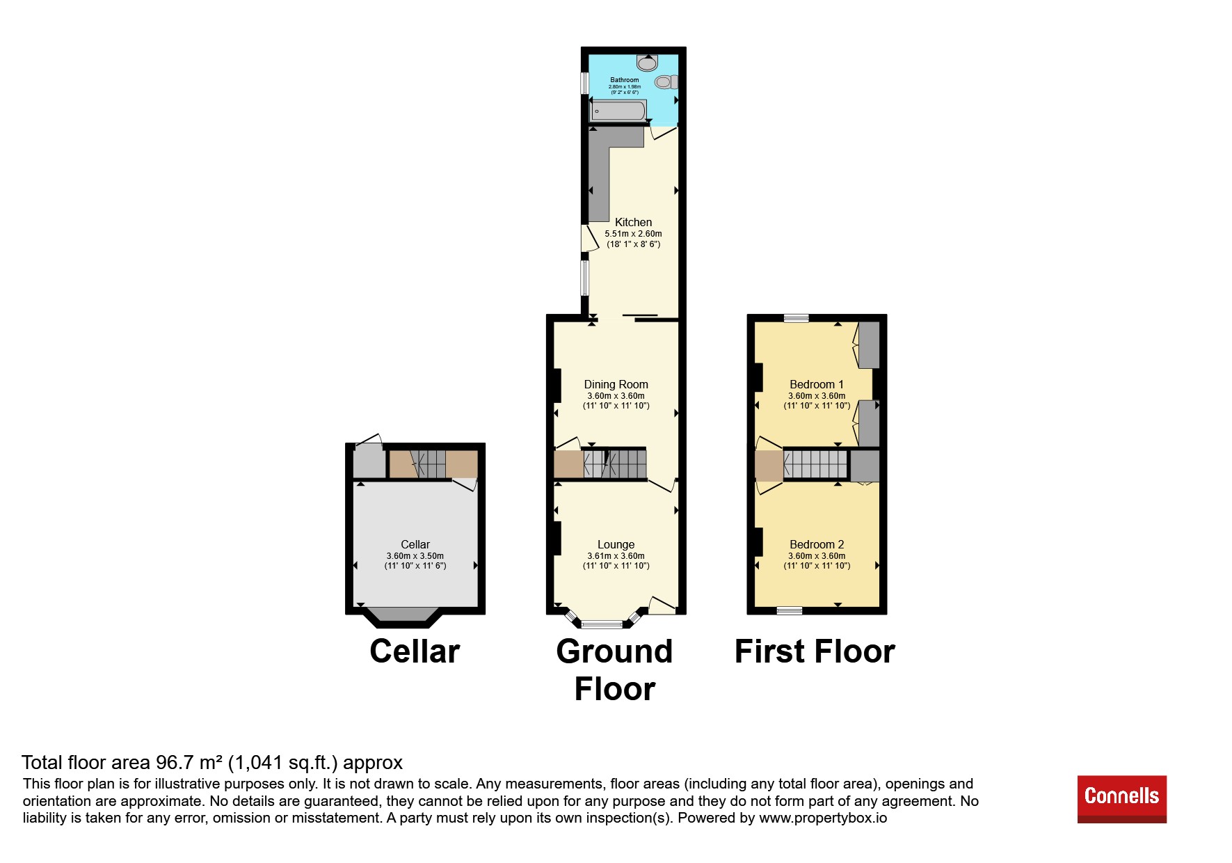 35, Yardley Street, Stourbridge floorplan