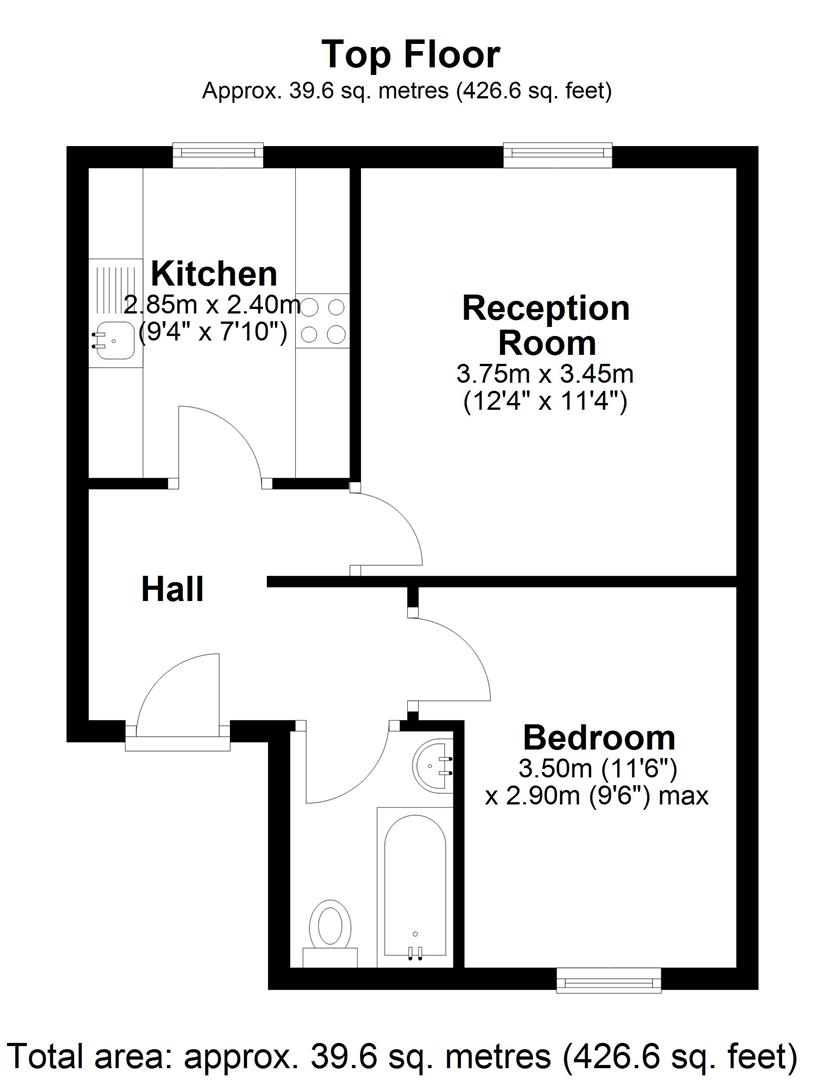 138B, Portland Road, London floorplan