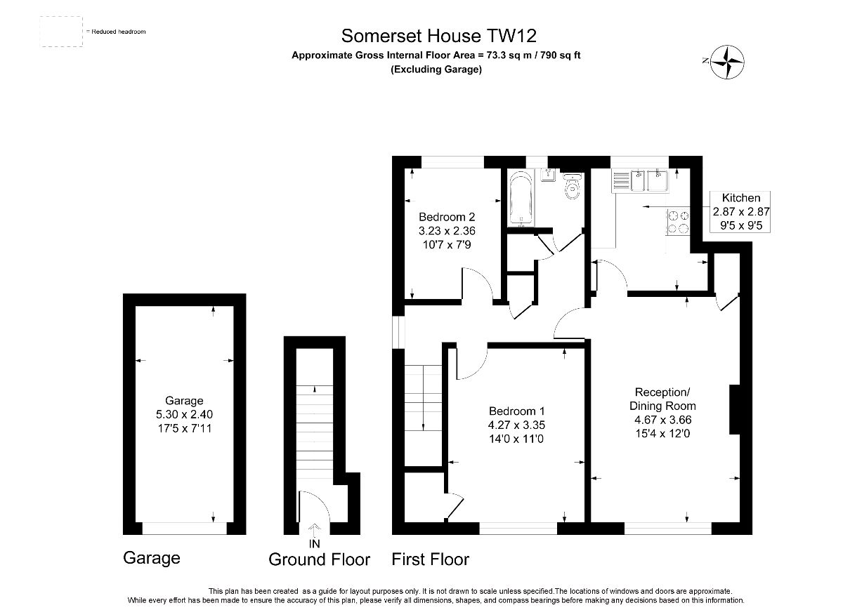 2 Somerset Court, Hampton floorplan