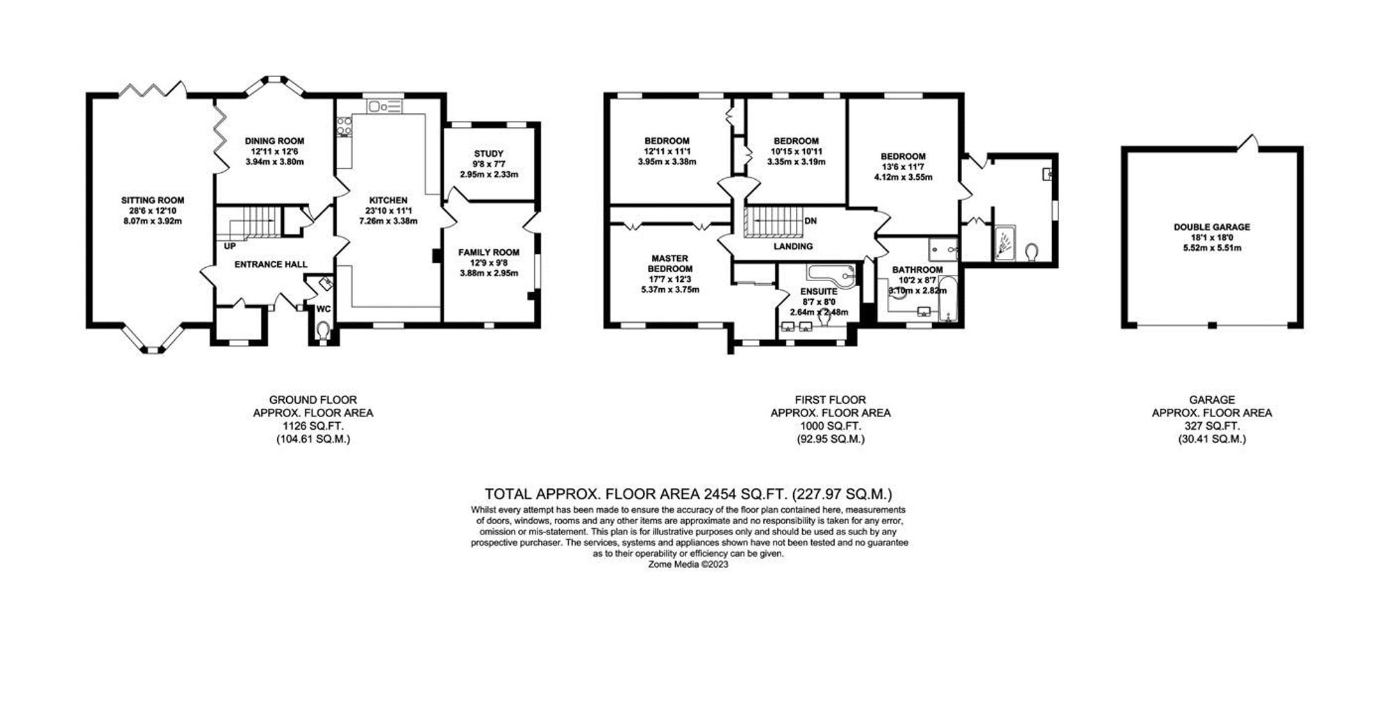 41 The Haydens, Tonbridge floorplan