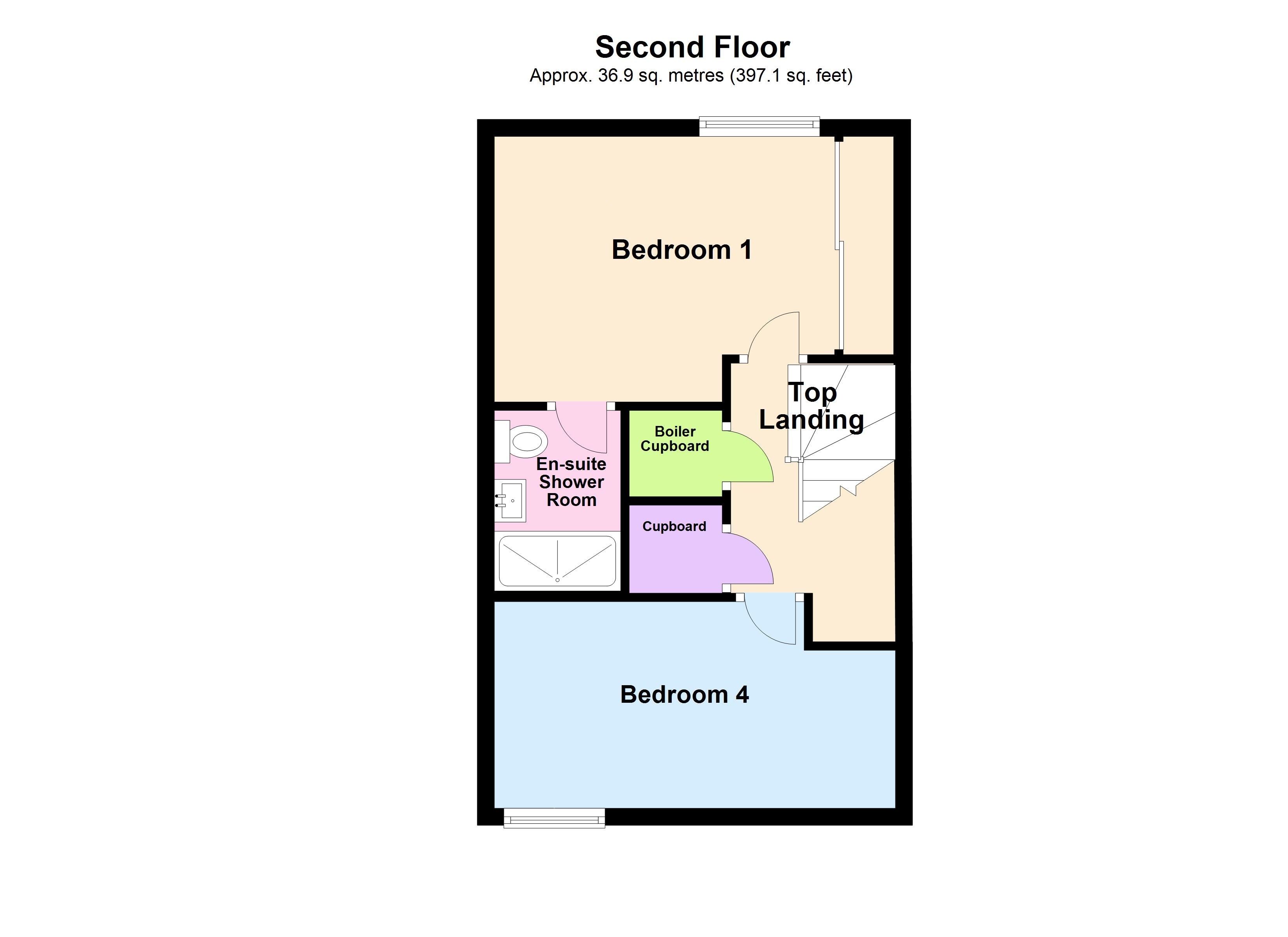 4 Bedrooms Terraced house for sale in Saxton Close, Grays, Essex RM17