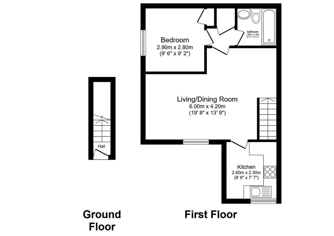 134, Murray Terrace, Inverness floorplan