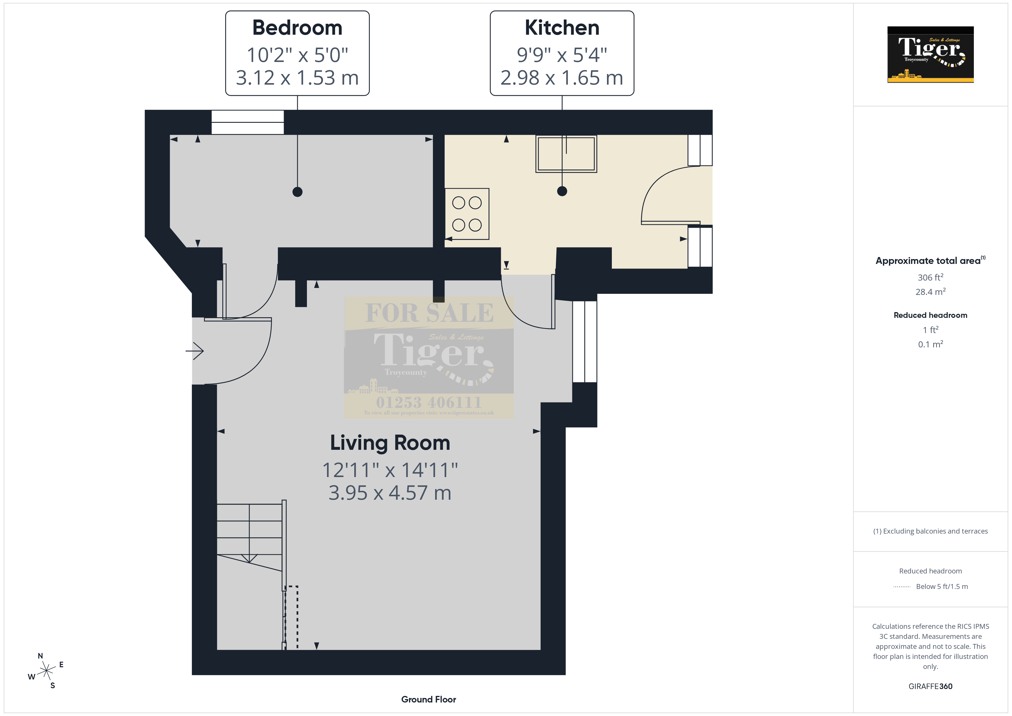 Flat 2, 386, The Promenade, Blackpool floorplan