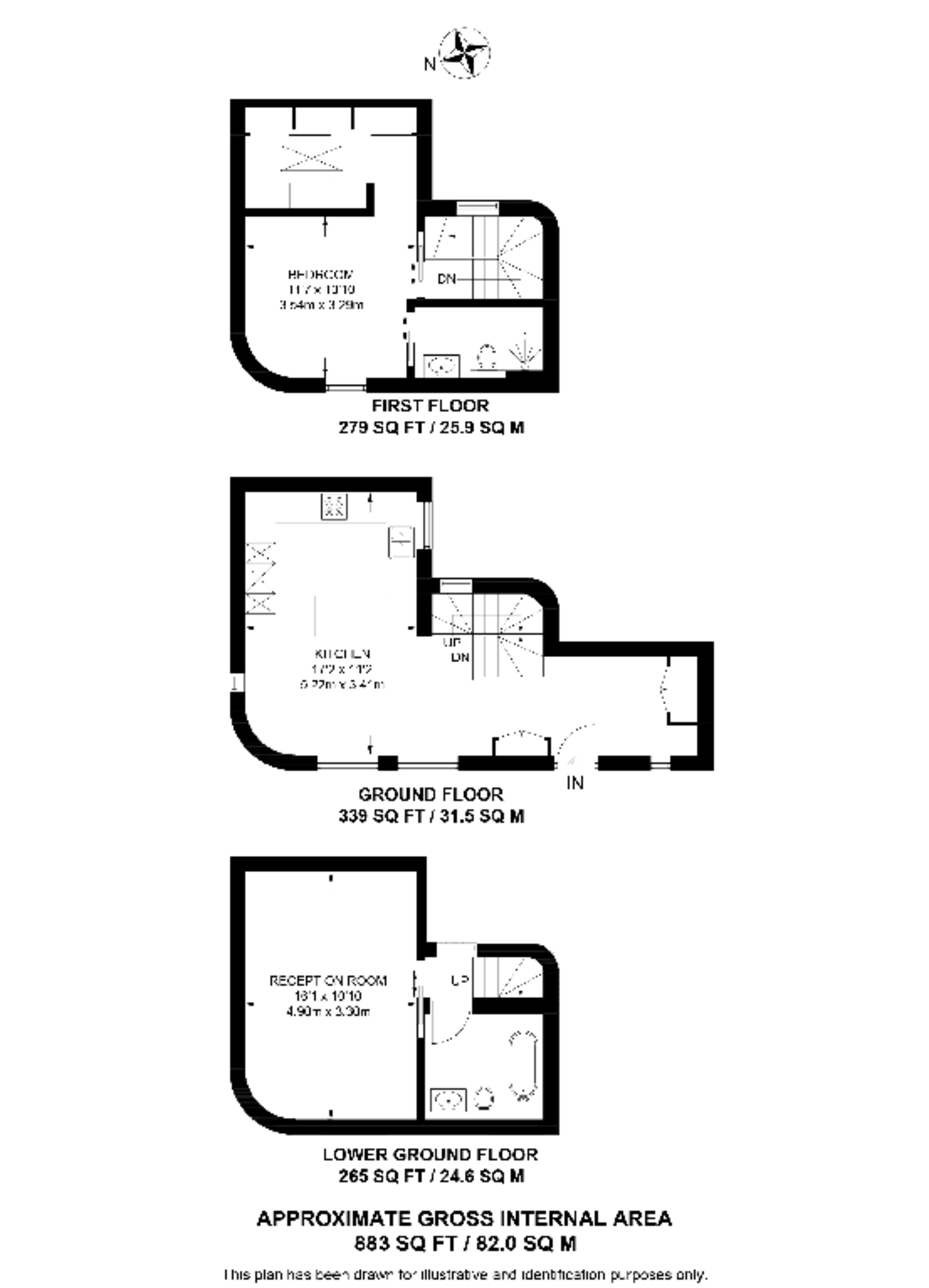 Oldbury Place, Marylebone floorplan