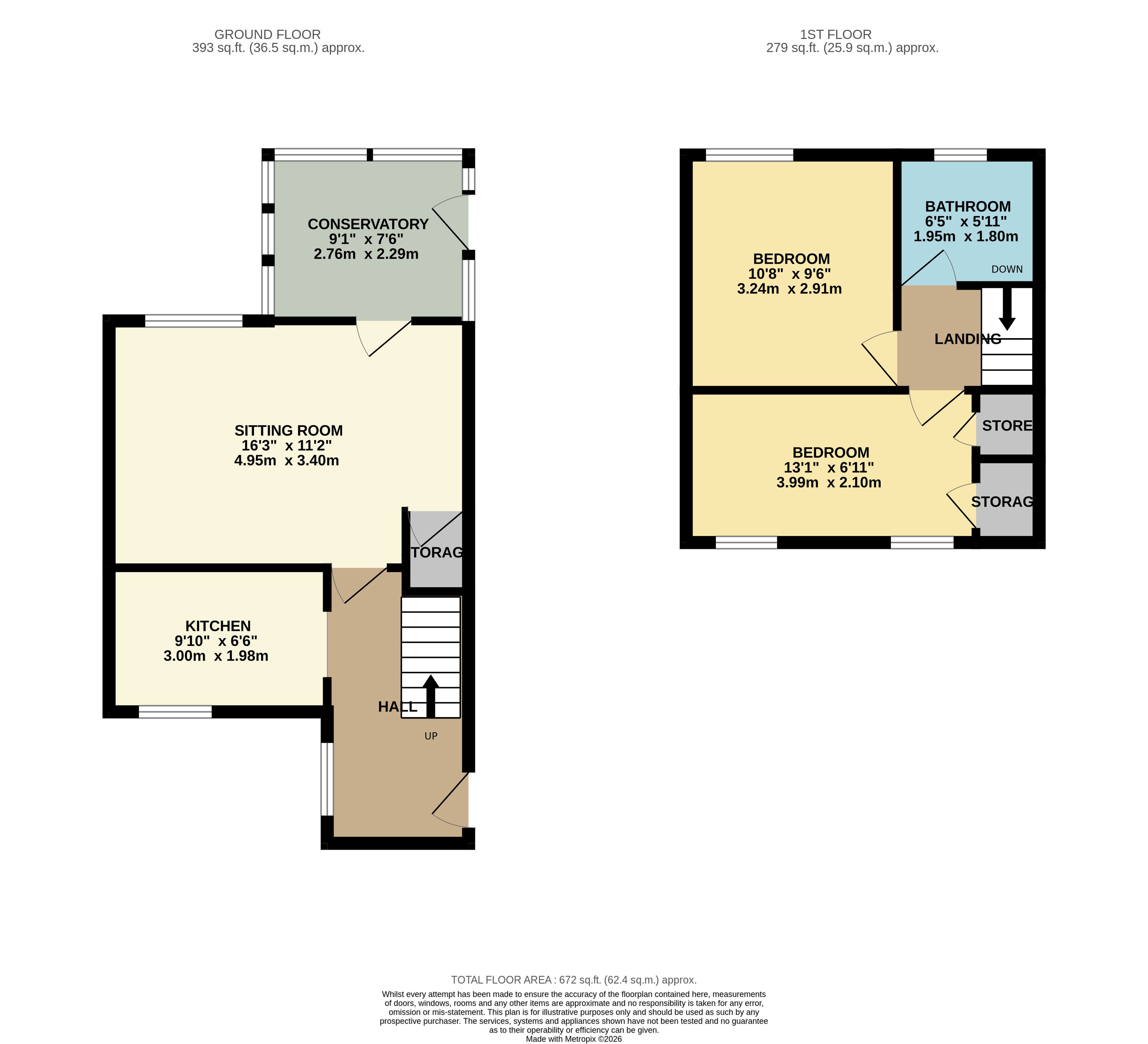 23, Riber View Close, Tansley floorplan