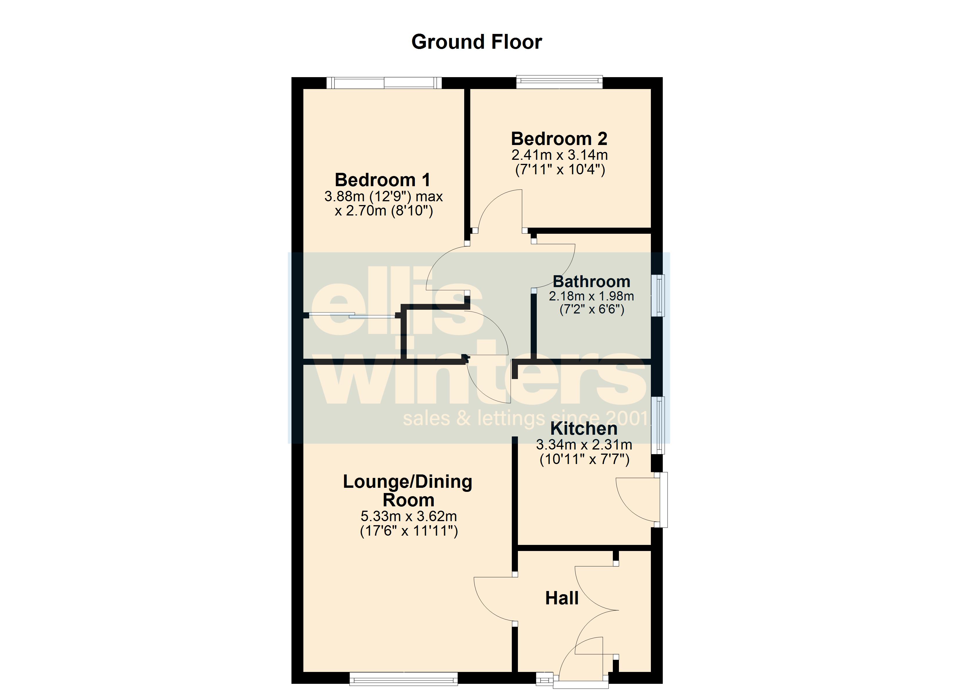 47, St. Pauls Drive, Chatteris floorplan