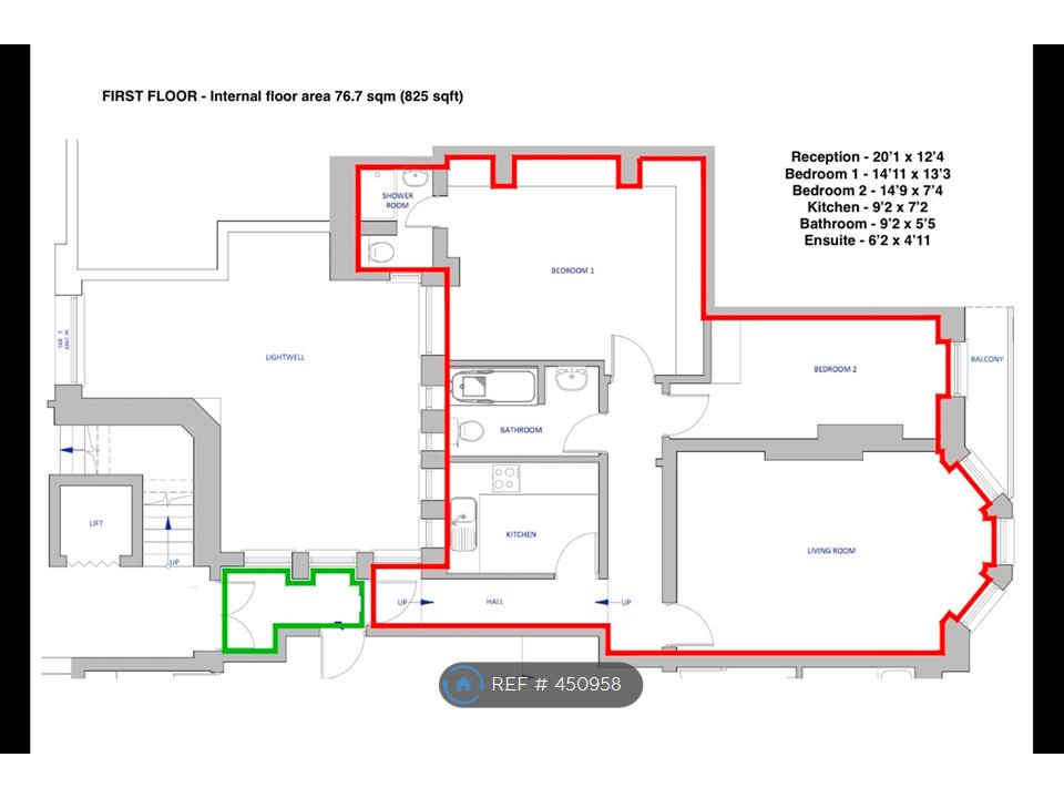 2 Bedrooms Flat to rent in Kings Gardens, London NW6