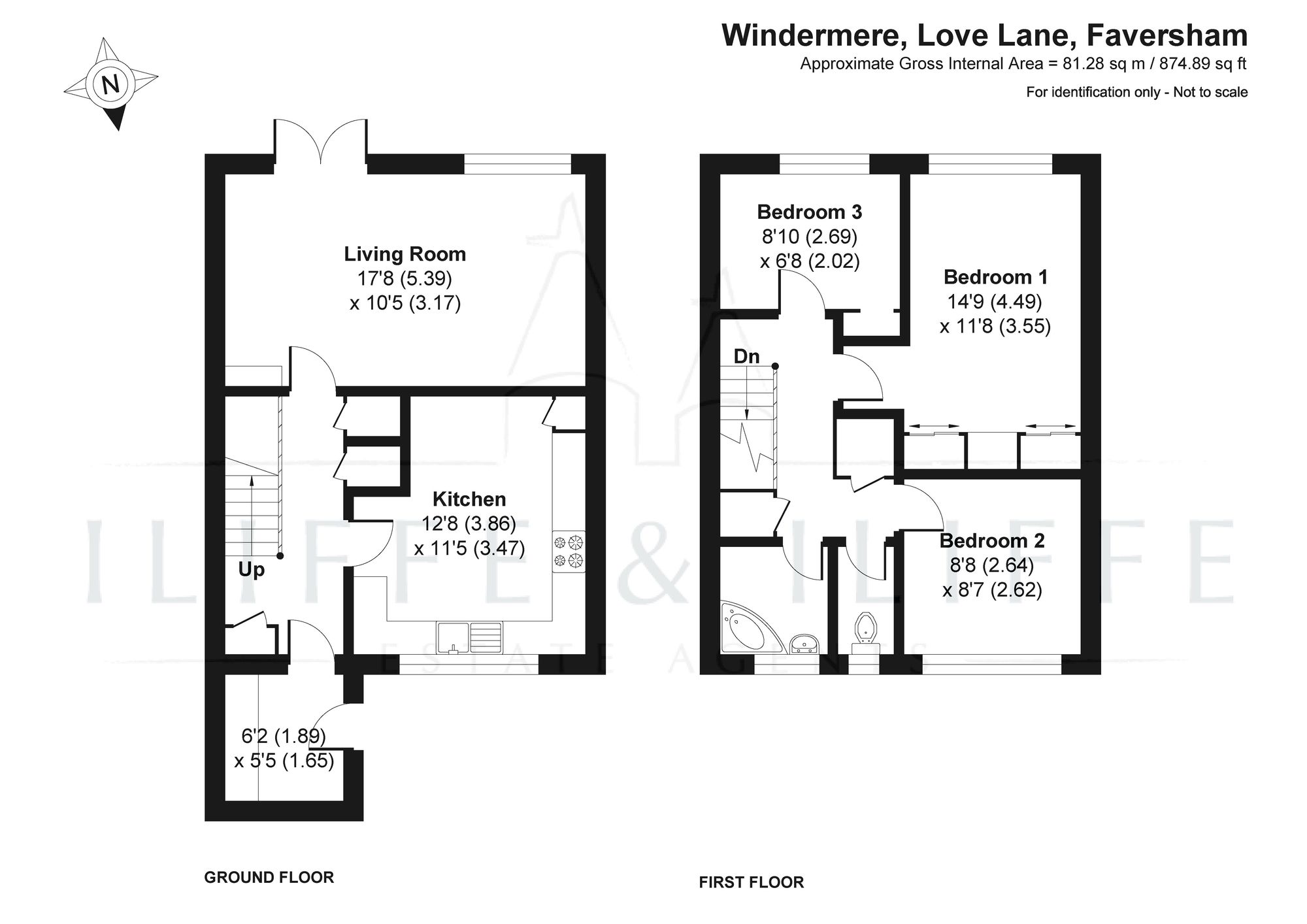 11 Windermere, Faversham floorplan