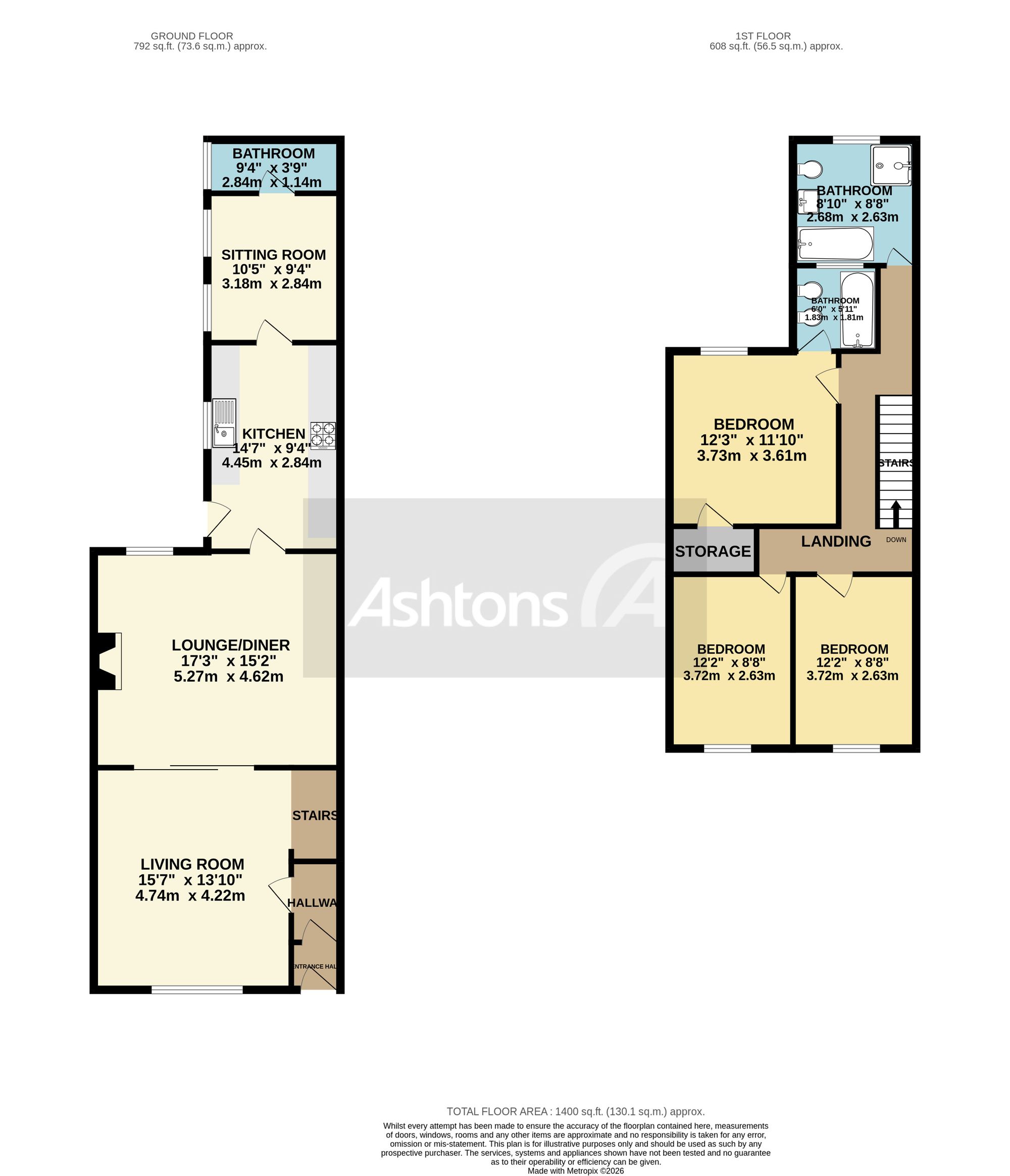 31 Downall Green Road, Wigan floorplan