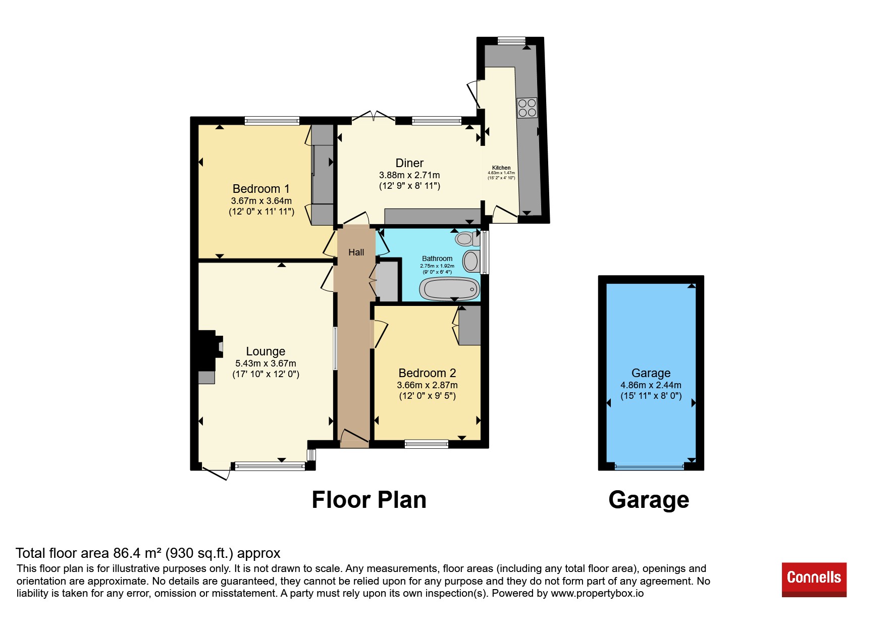 97, Primley Park, Paignton floorplan