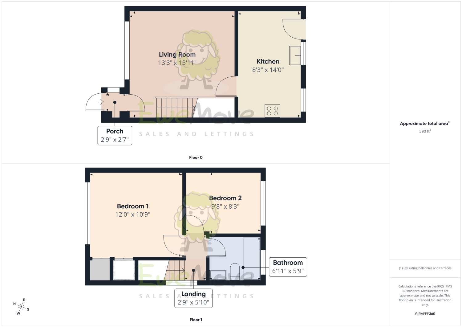 4, Knightscliffe Crescent, Wigan floorplan