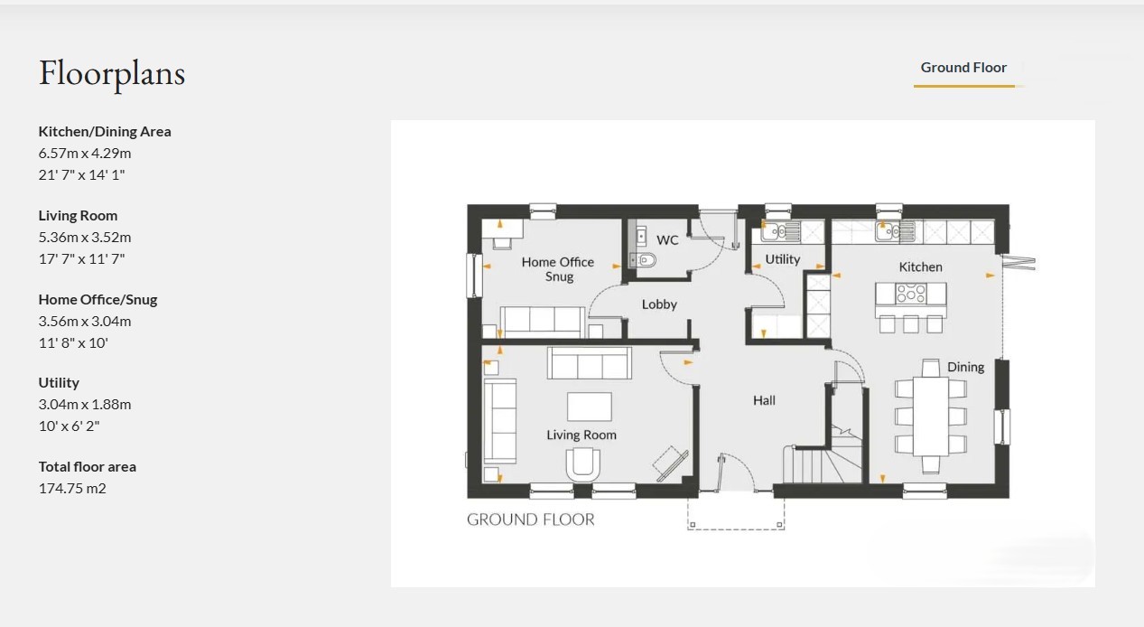 Plot 37, Highworth Il, The Moreton, Swindon Road, Swindon floorplan