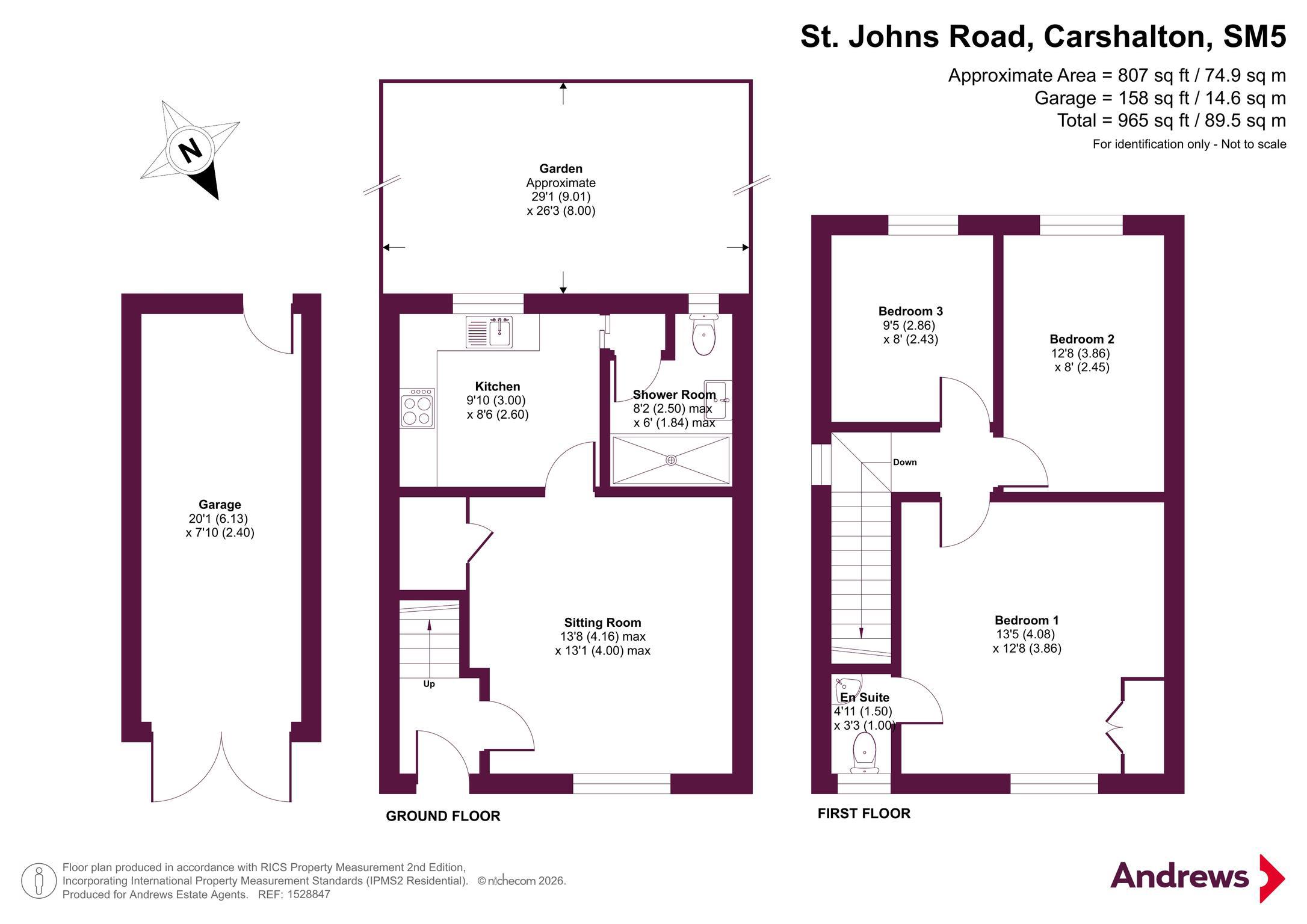 49, St. Johns Road, Carshalton floorplan