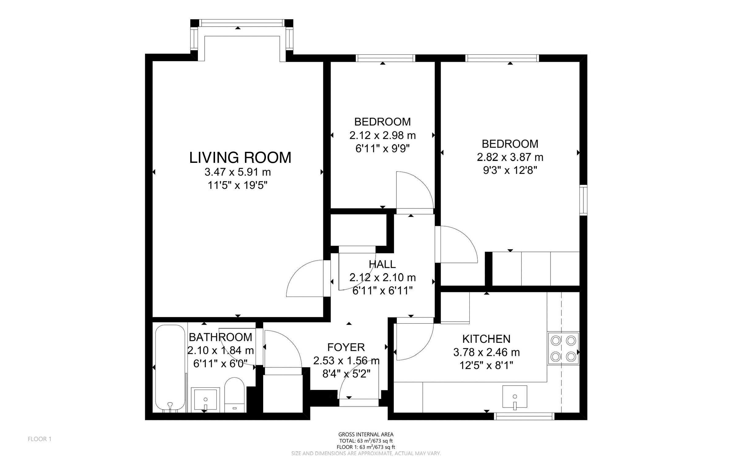 Flansham Park, Felpham, Bognor Regis, West Sussex PO22, 2 bedroom flat for sale 64083202