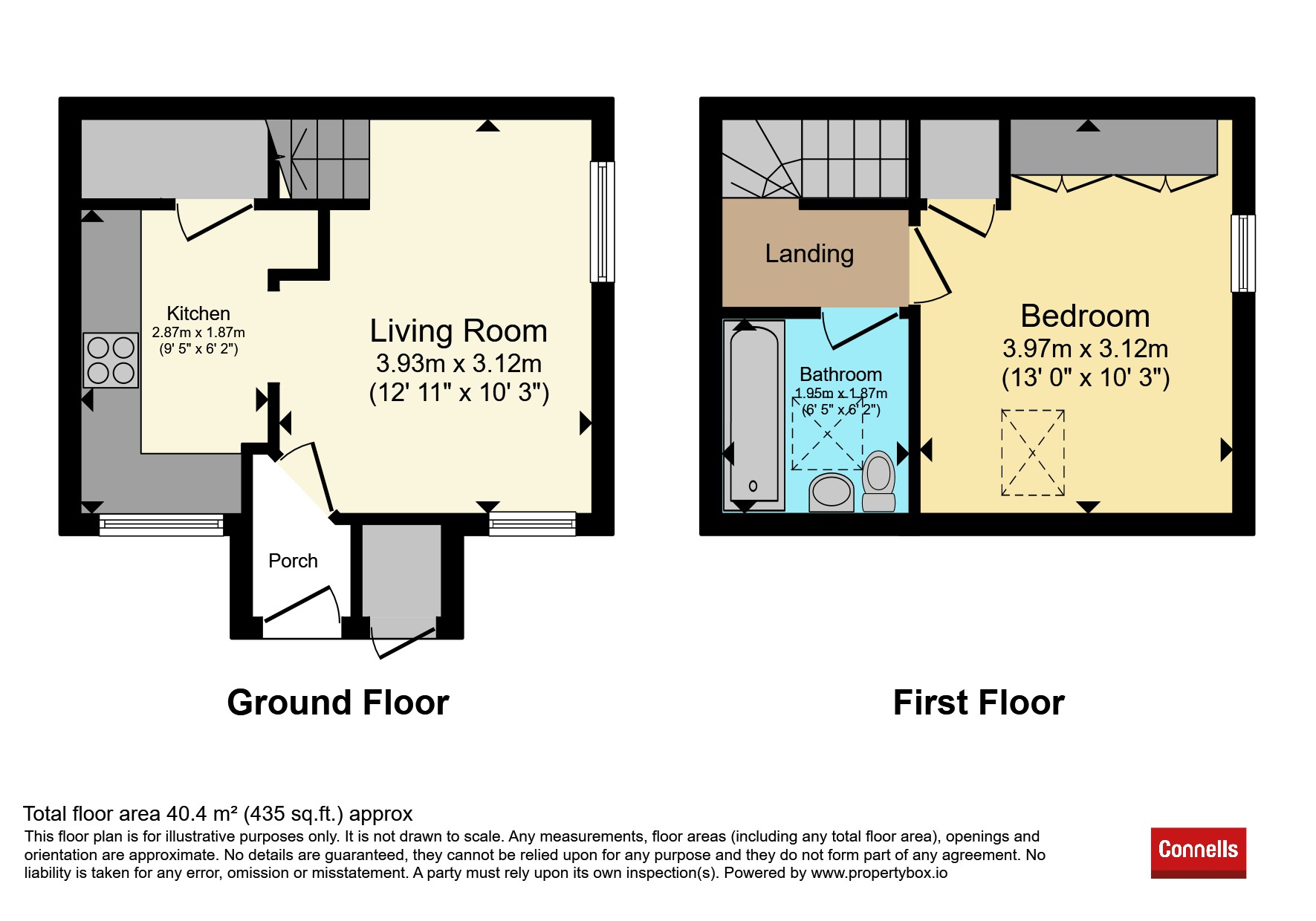 22, Carlton Tye, Horley floorplan