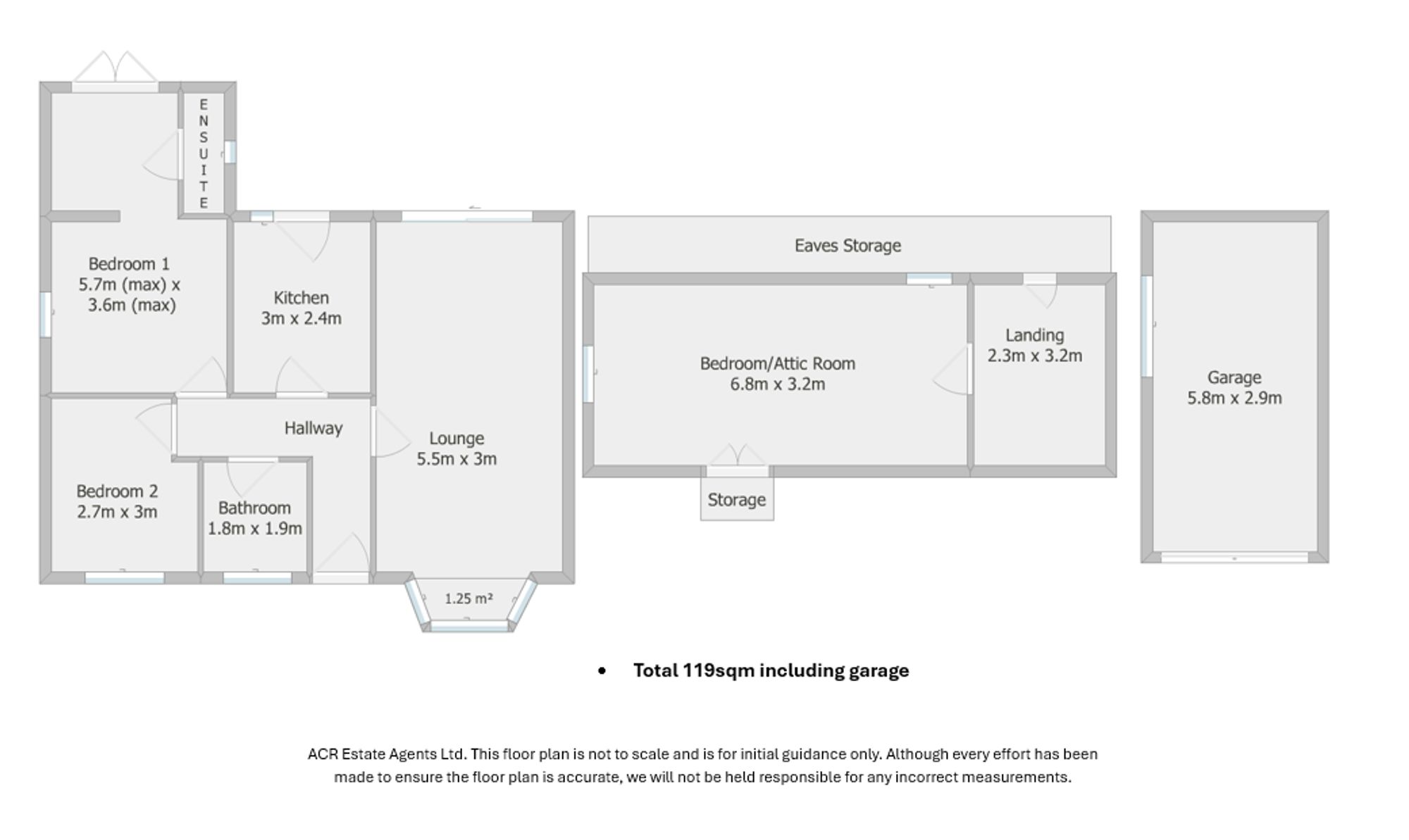 12 Mowbray Close, Doncaster floorplan