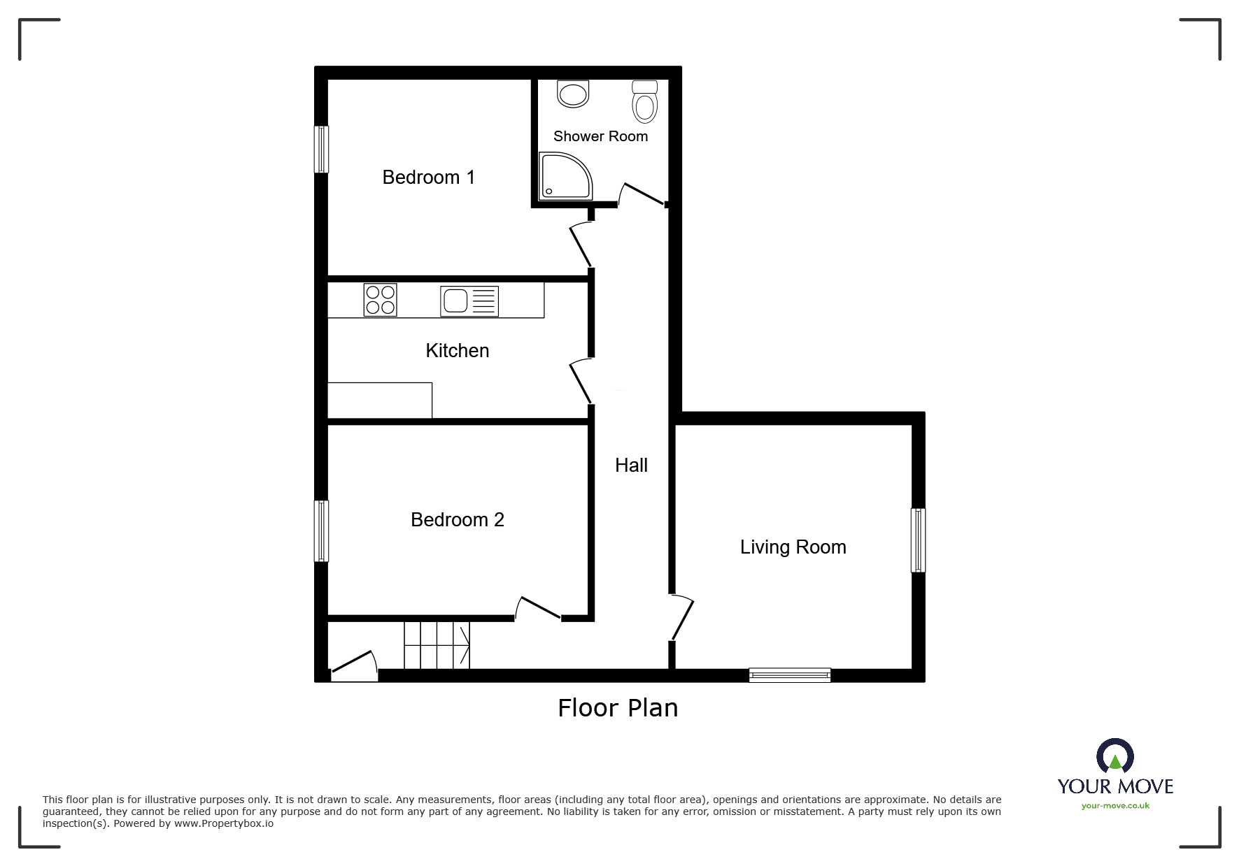 Apartment 1, The Study, 115, Pendleton Way, Greater Manchester floorplan