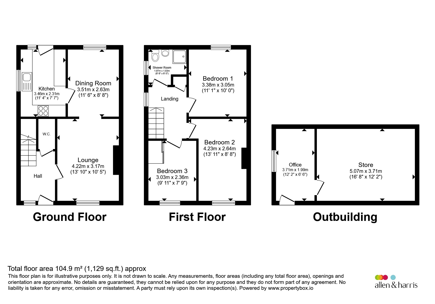20, Stronsay Place, Kilmarnock floorplan