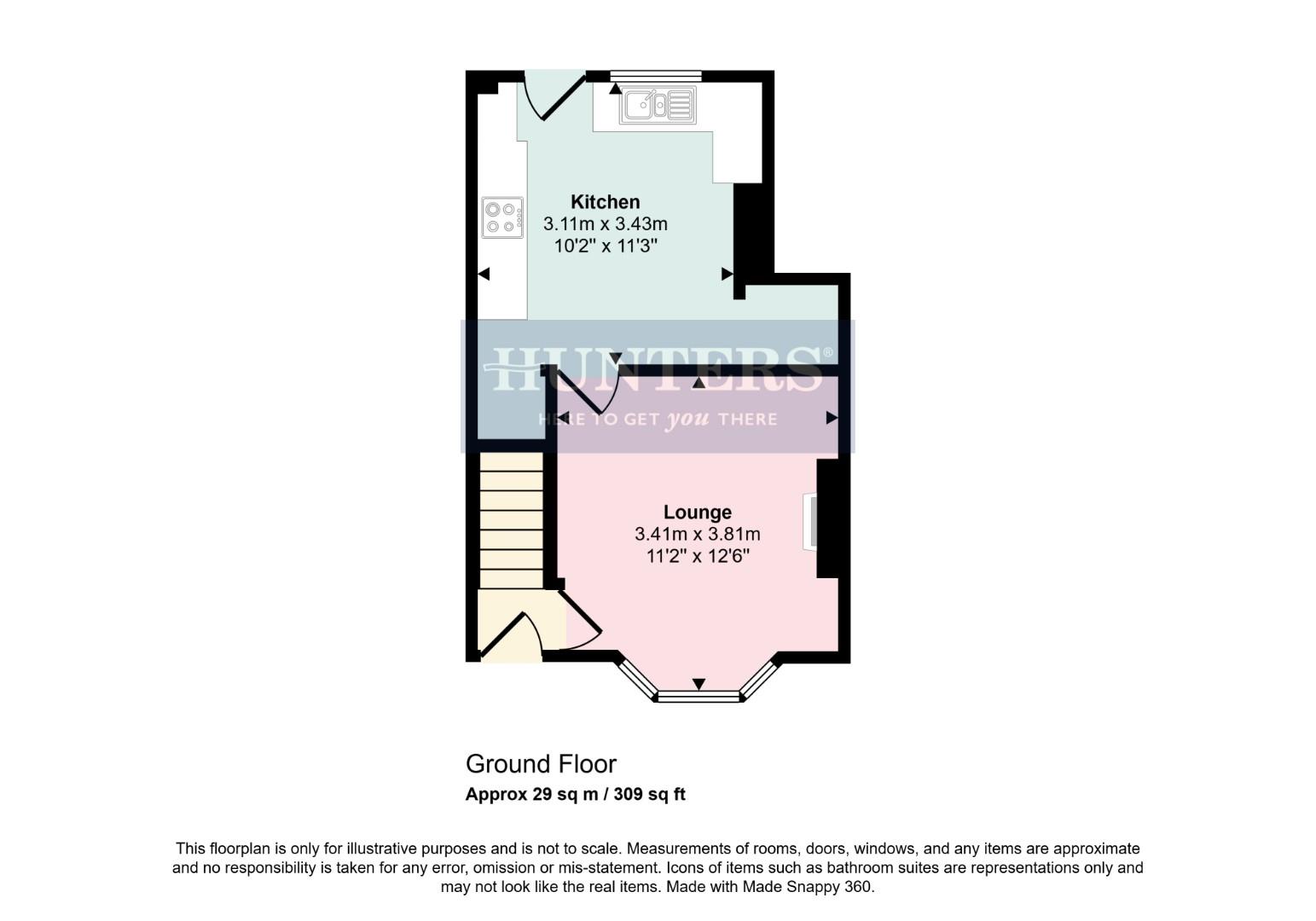9, Lansdowne Grove, Wigston floorplan