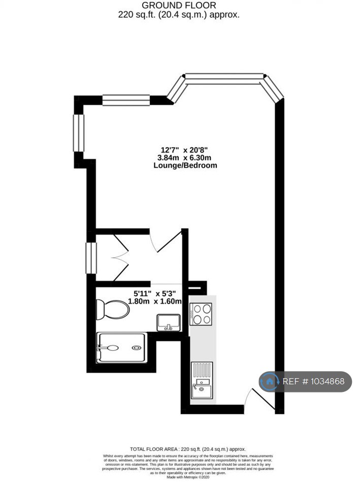 King  Queen Street, London floorplan