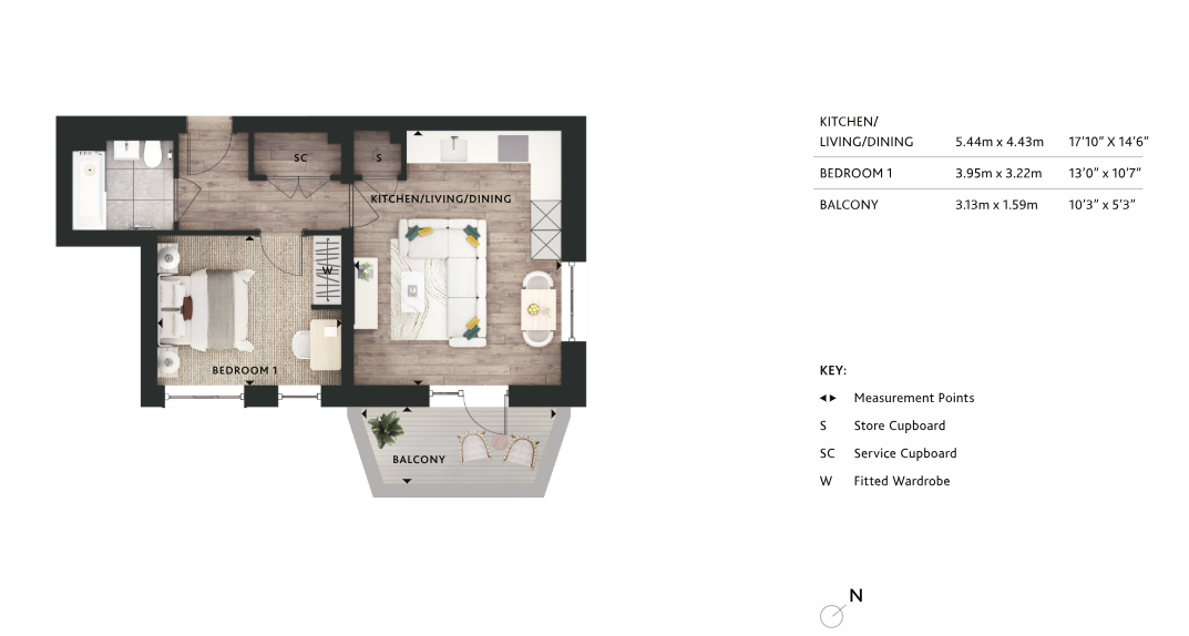 Egerton Road floorplan