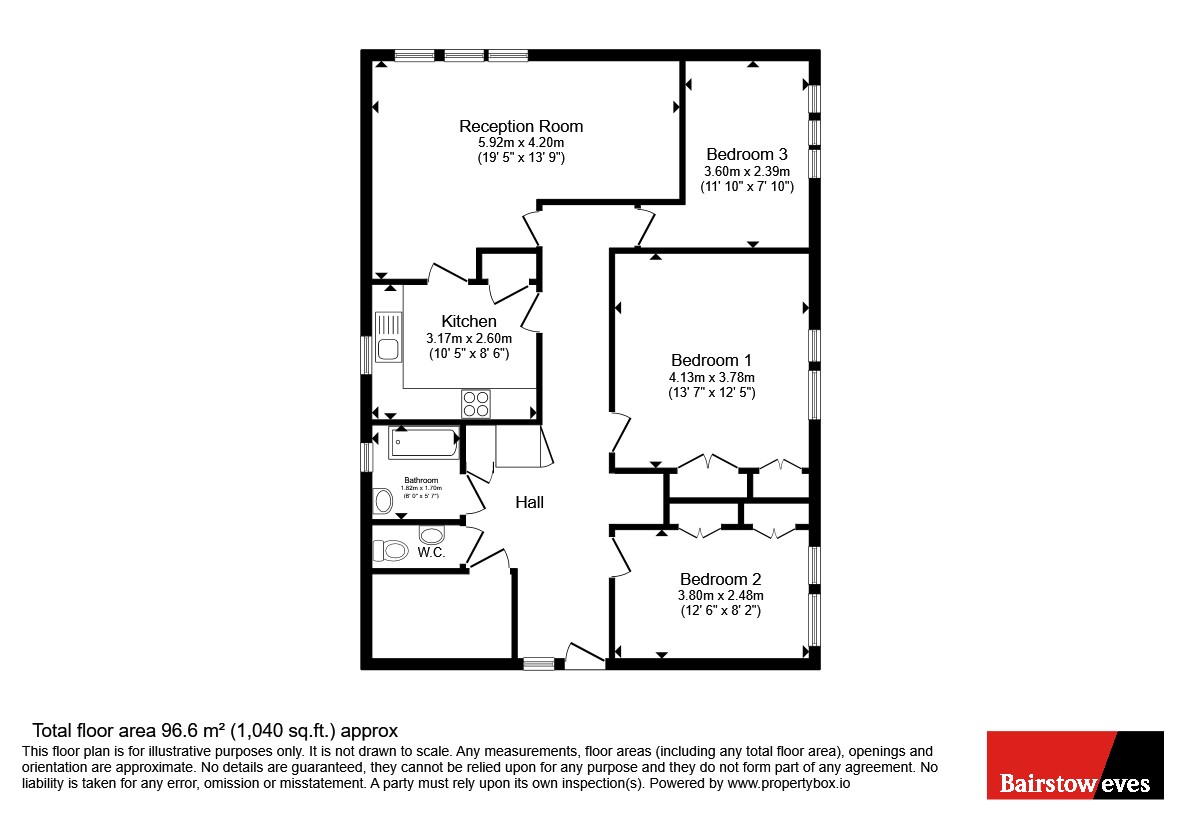 8, Pocklington Close, London floorplan