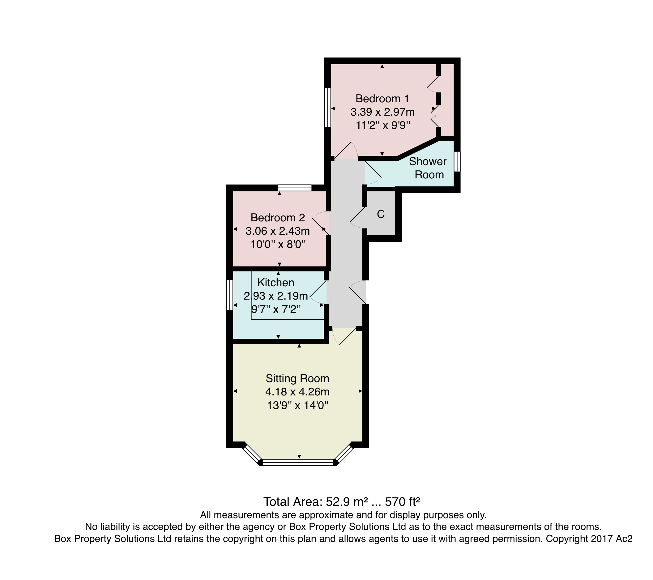2 Bedrooms Flat for sale in West Park, Harrogate HG1