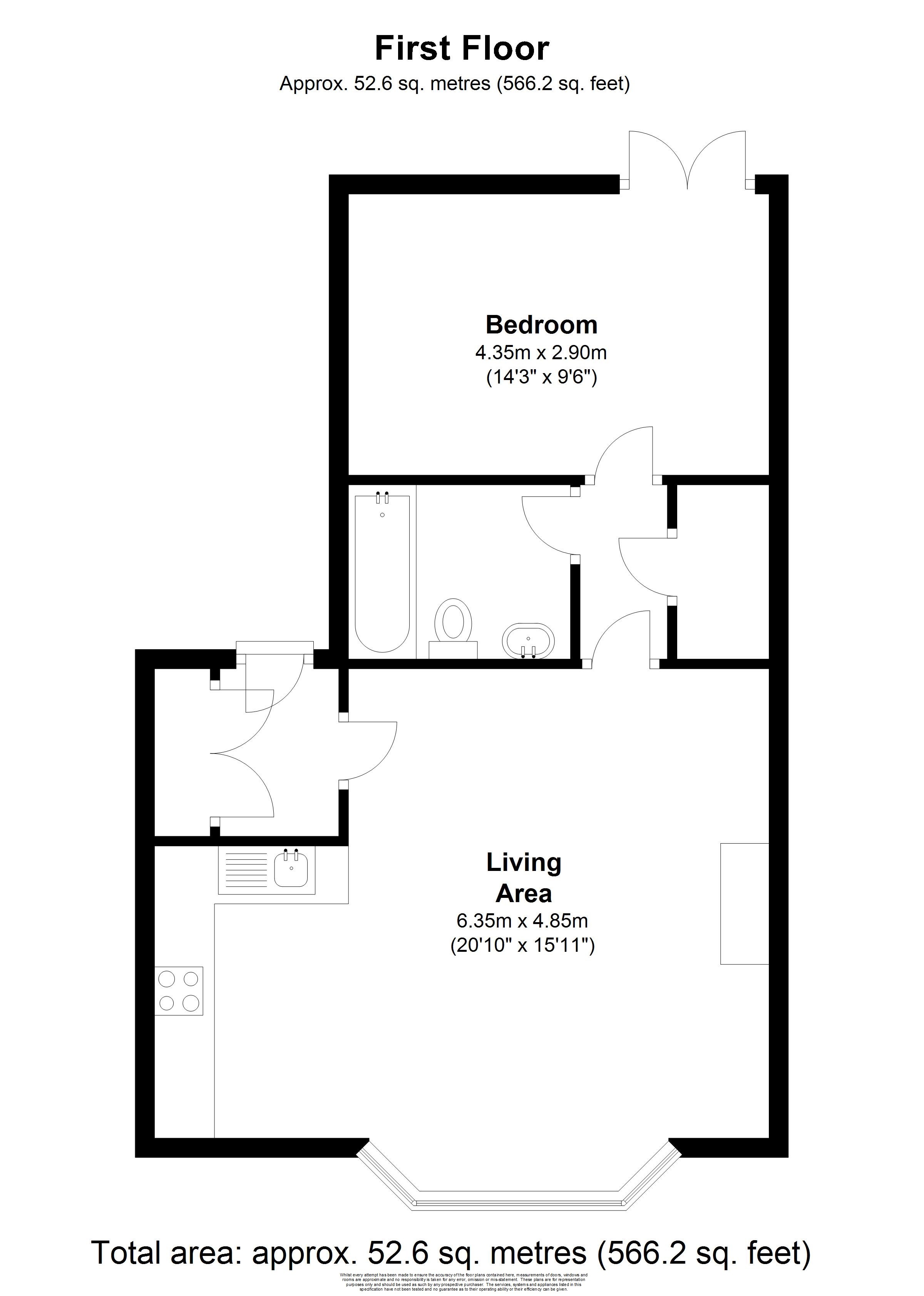 1, High Street, Weybridge floorplan