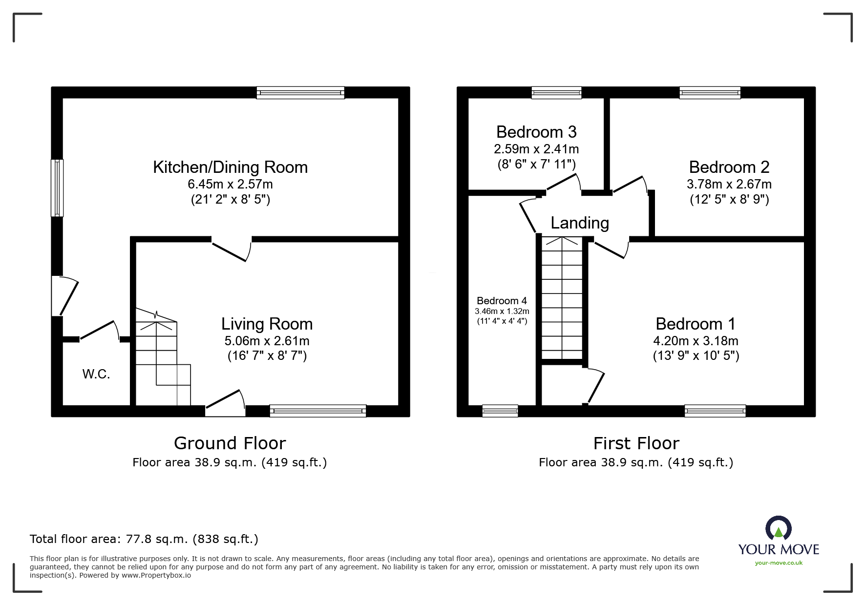8, Coronation Avenue, Barnsley floorplan