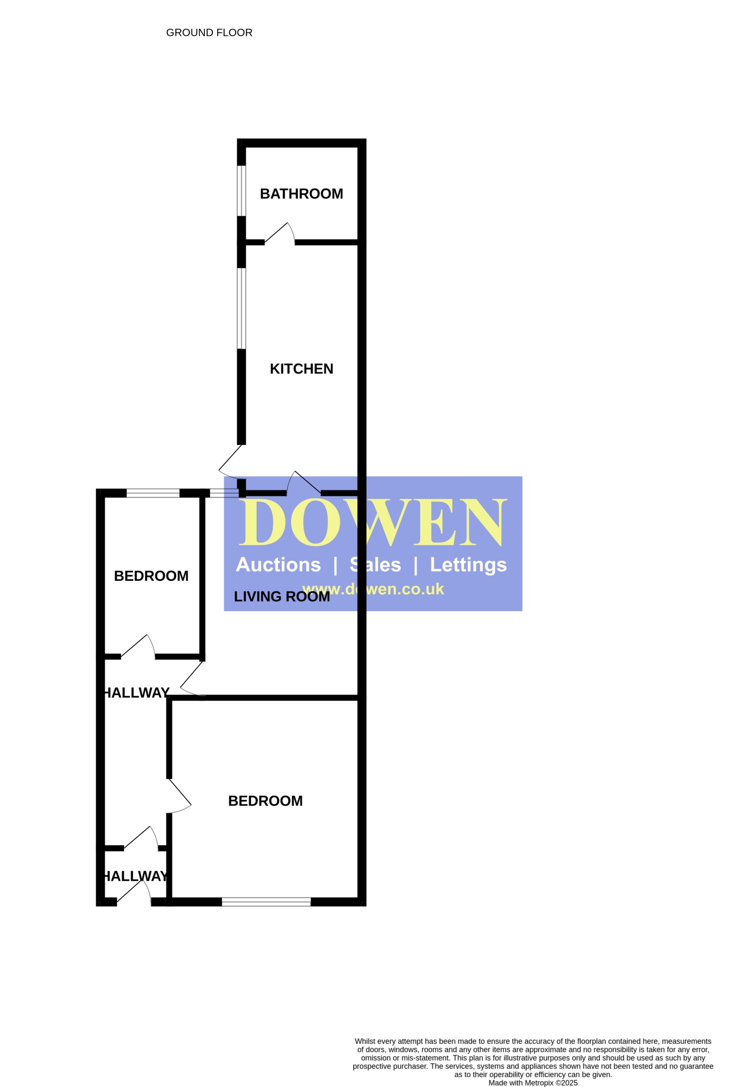 36, Darwin Street, Sunderland floorplan
