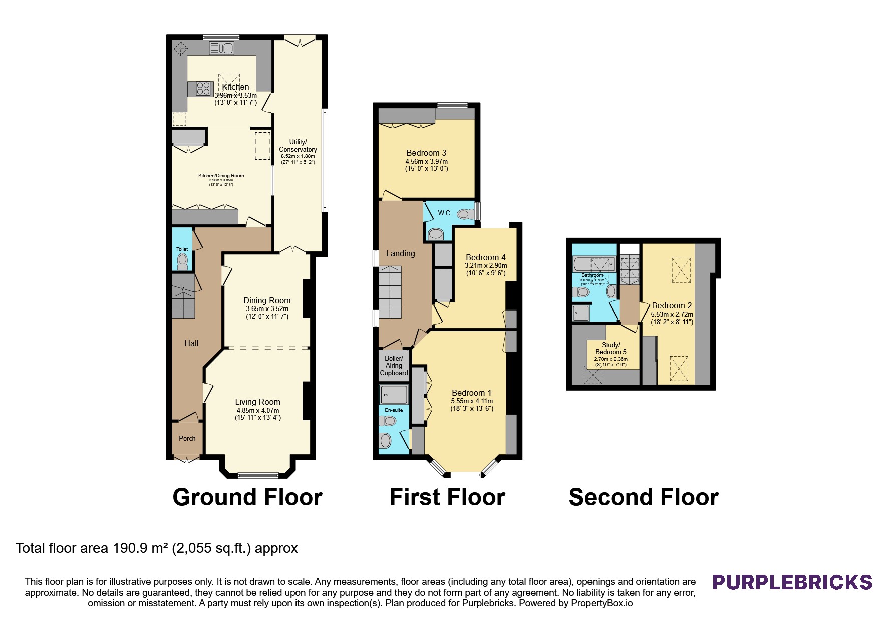 110, Festing Grove, Southsea floorplan