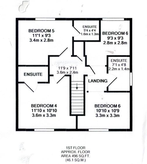5, Wheatlands, Swindon floorplan