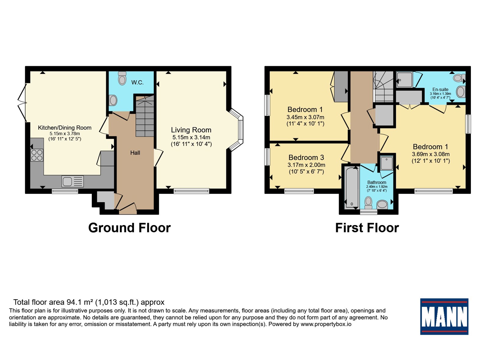24, Covesfield, Kent floorplan