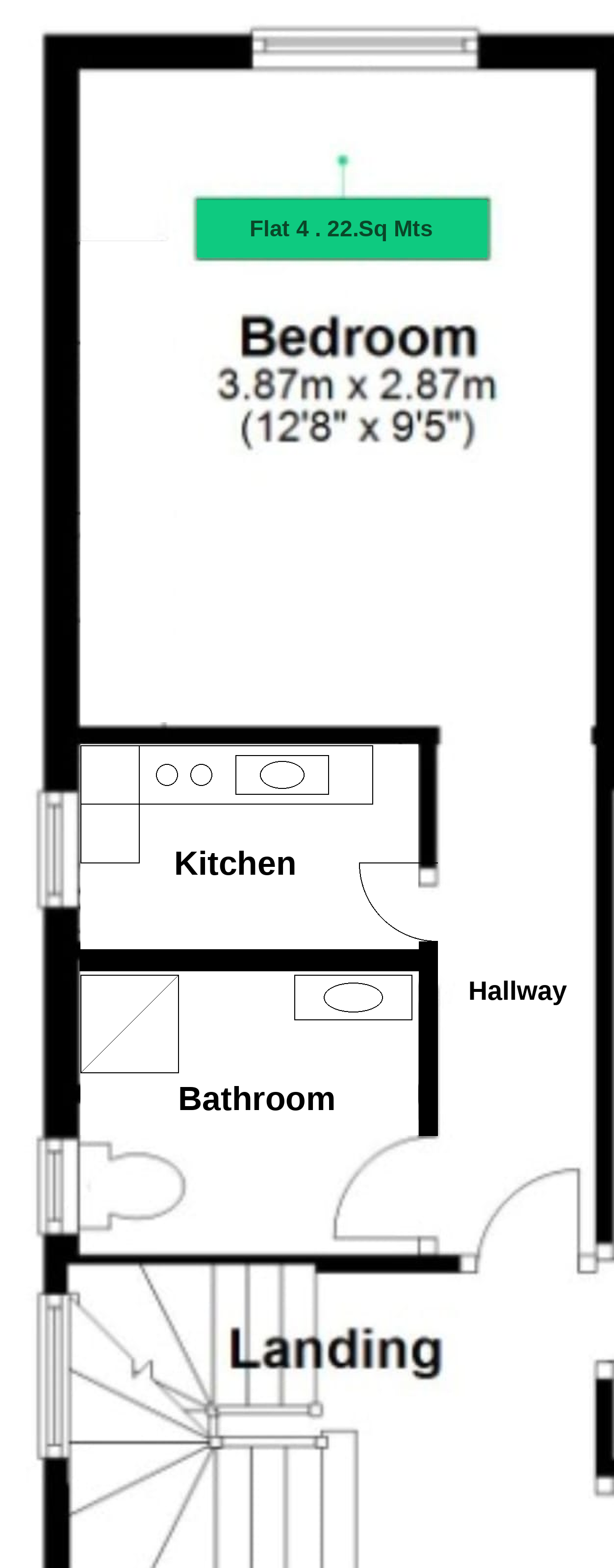 Audley Road, London floorplan
