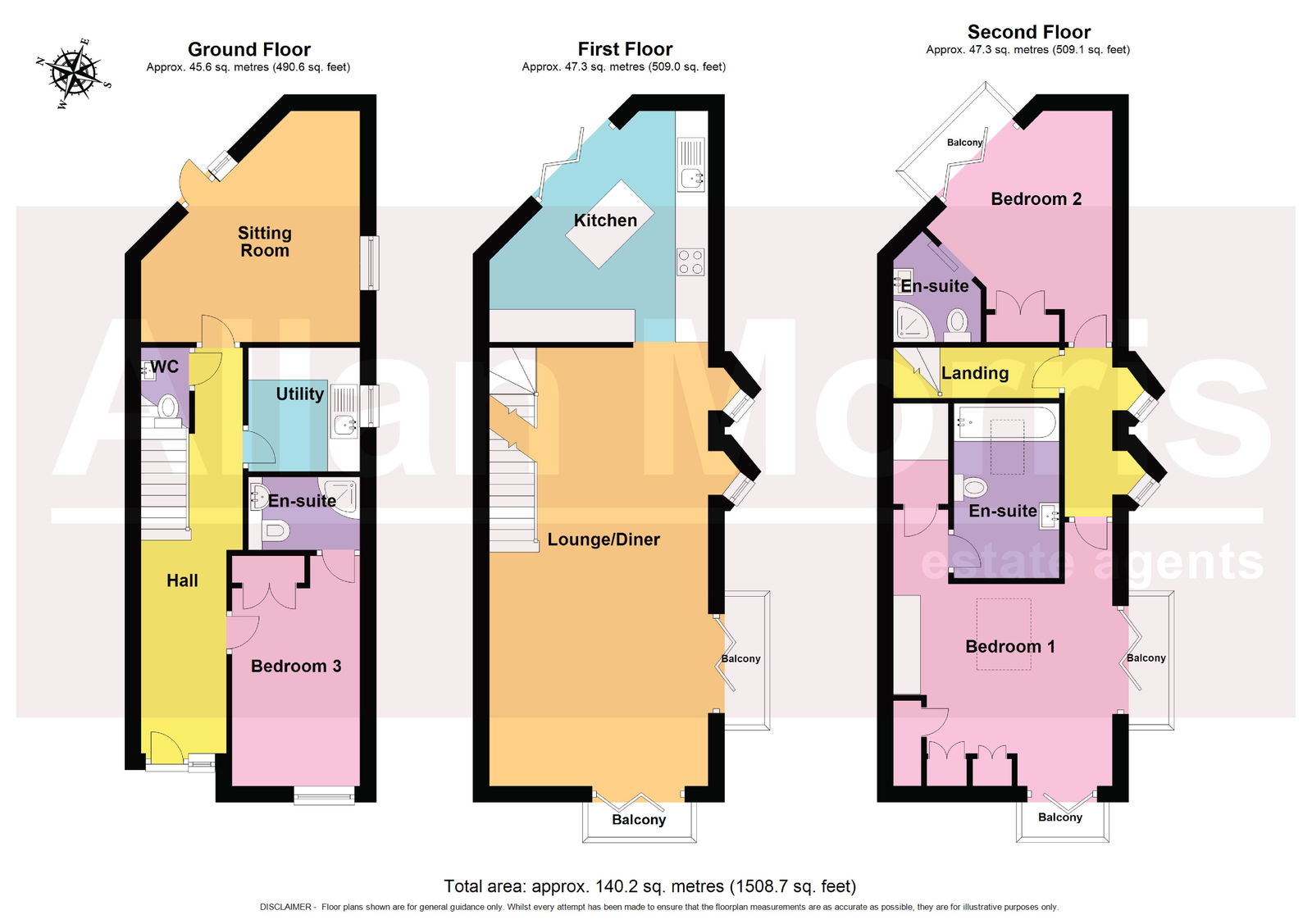 23, Diglis Lane, Worcester floorplan