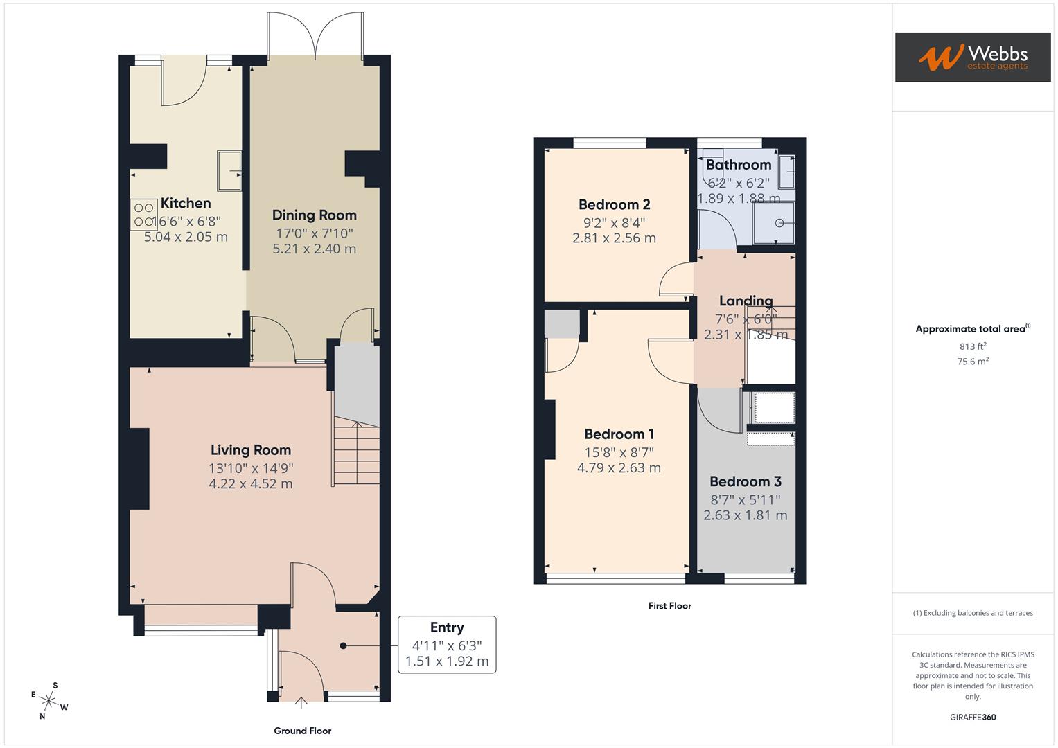 27, Oldfields Crescent, Stafford floorplan