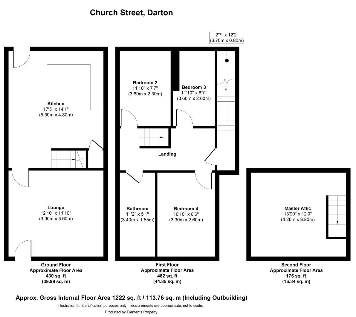 44, Church Street, Barnsley floorplan