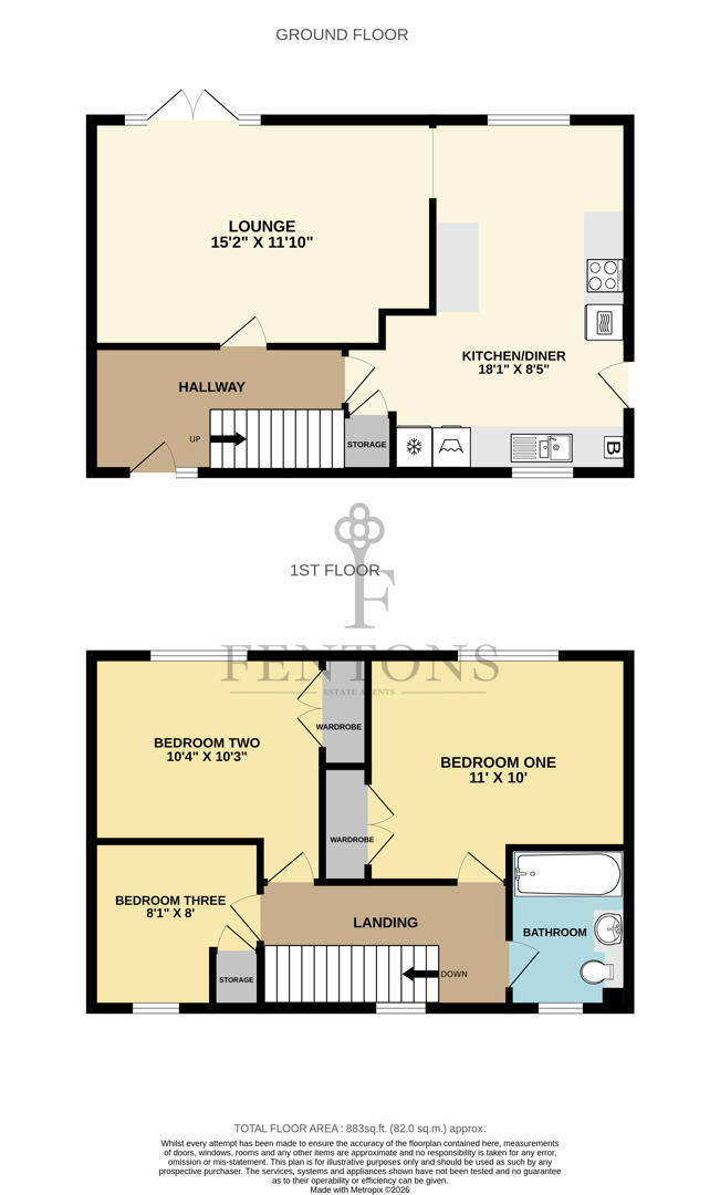 Banister Close, Clacton-on-Sea floorplan