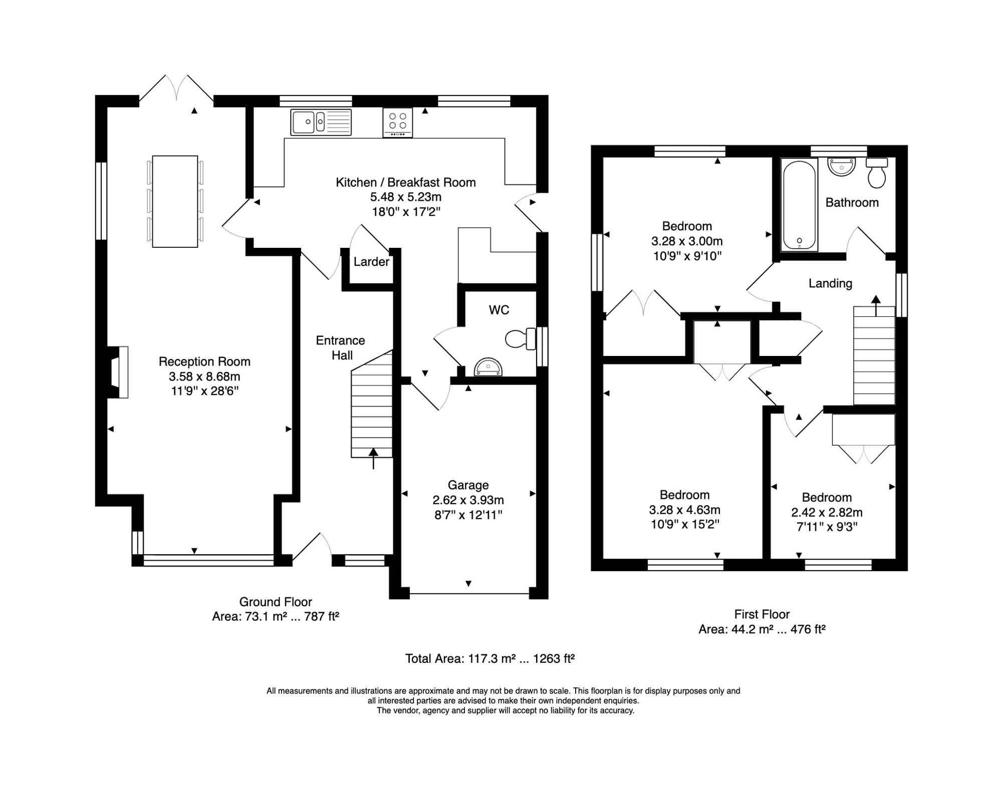 51 The Drive, Leicester floorplan